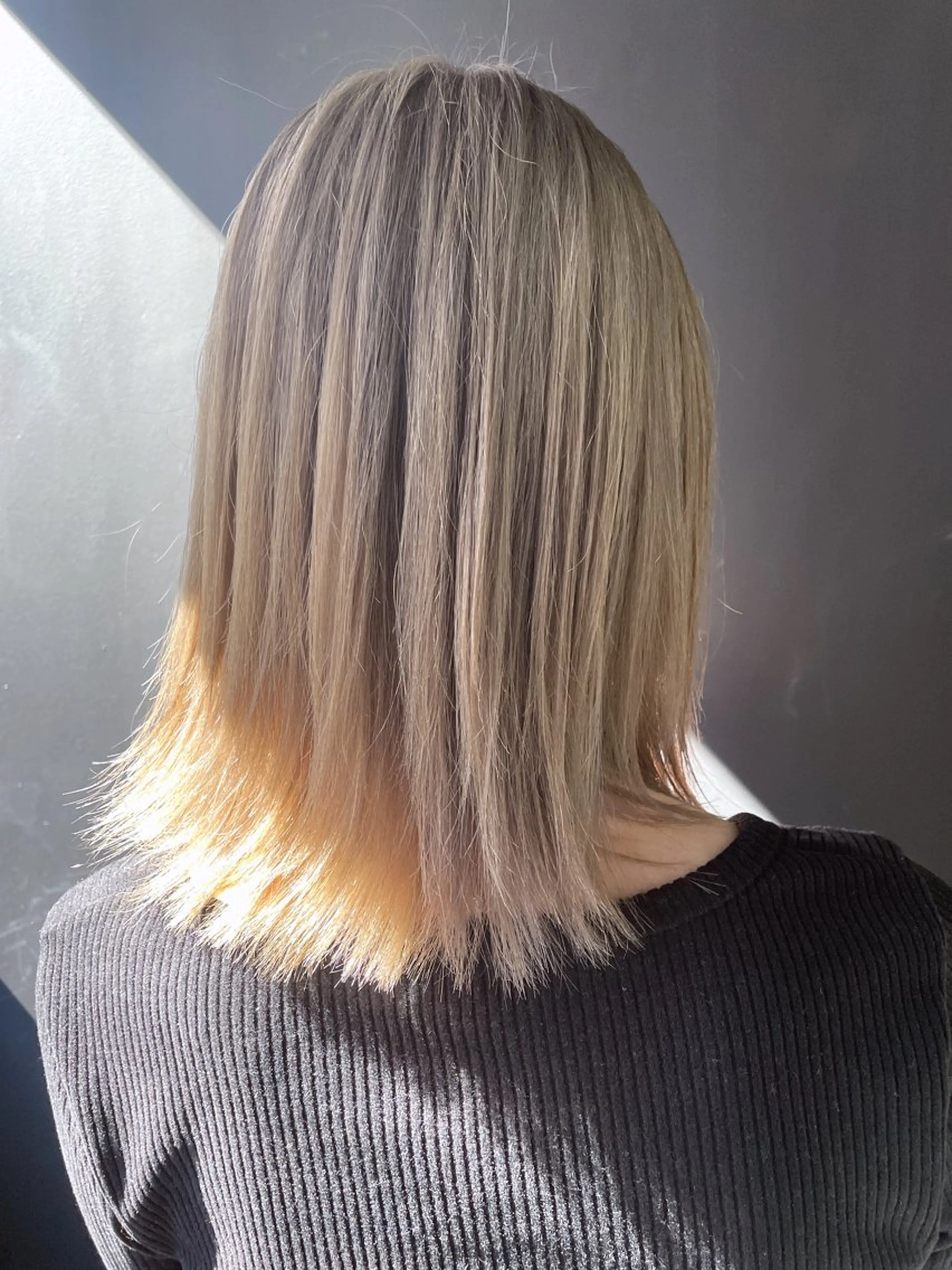 ミディアム カラー ヘアアレンジ ヘアカラー トリートメント 透明感カラー/推しカ ラー☁️JURAのヘアスタイル