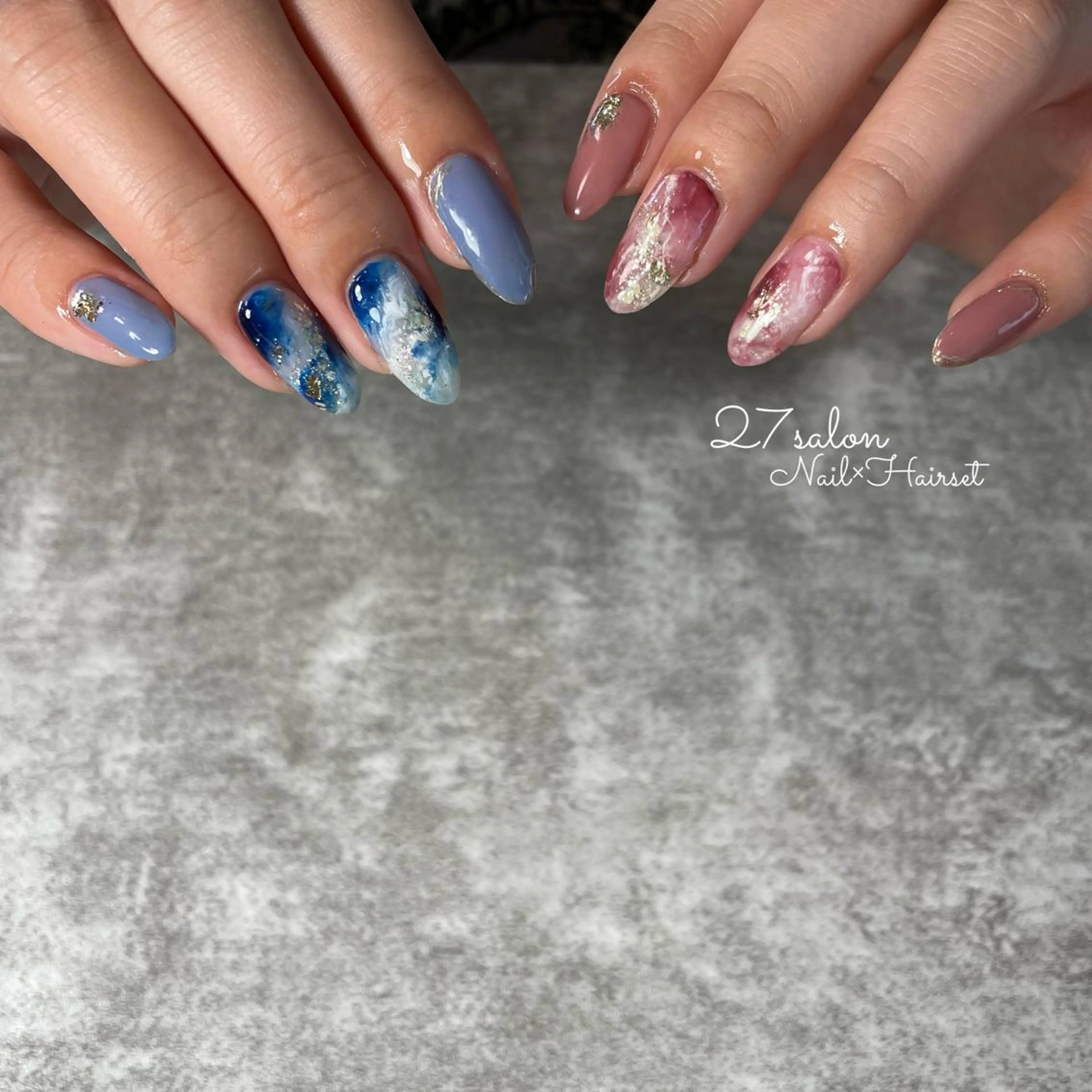 ネイル ニュアンスネイル 27salon yuinaのネイルデザイン