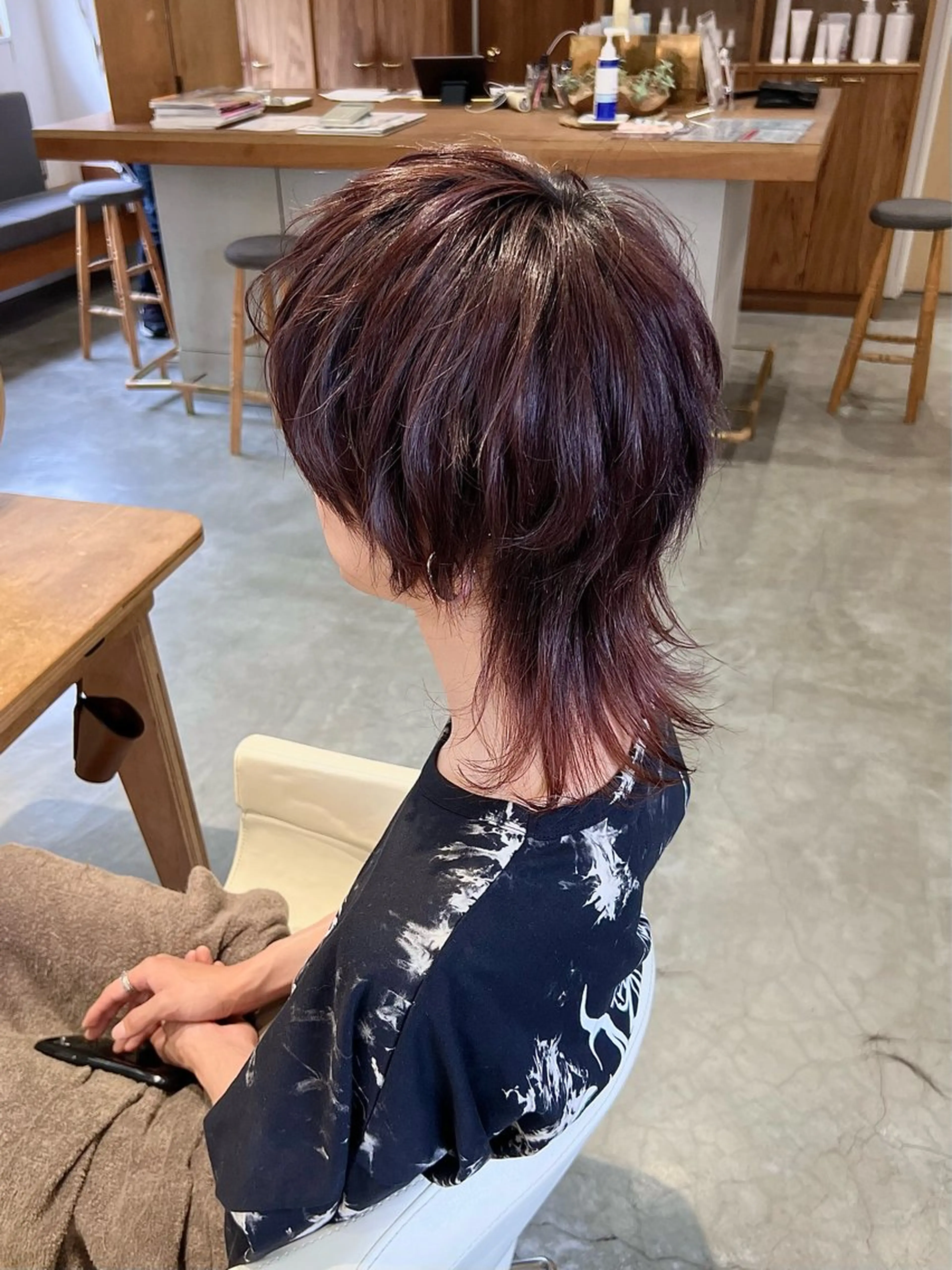 ショート ウルフカット フラム所属・WATANABE MISAKIのヘアスタイル