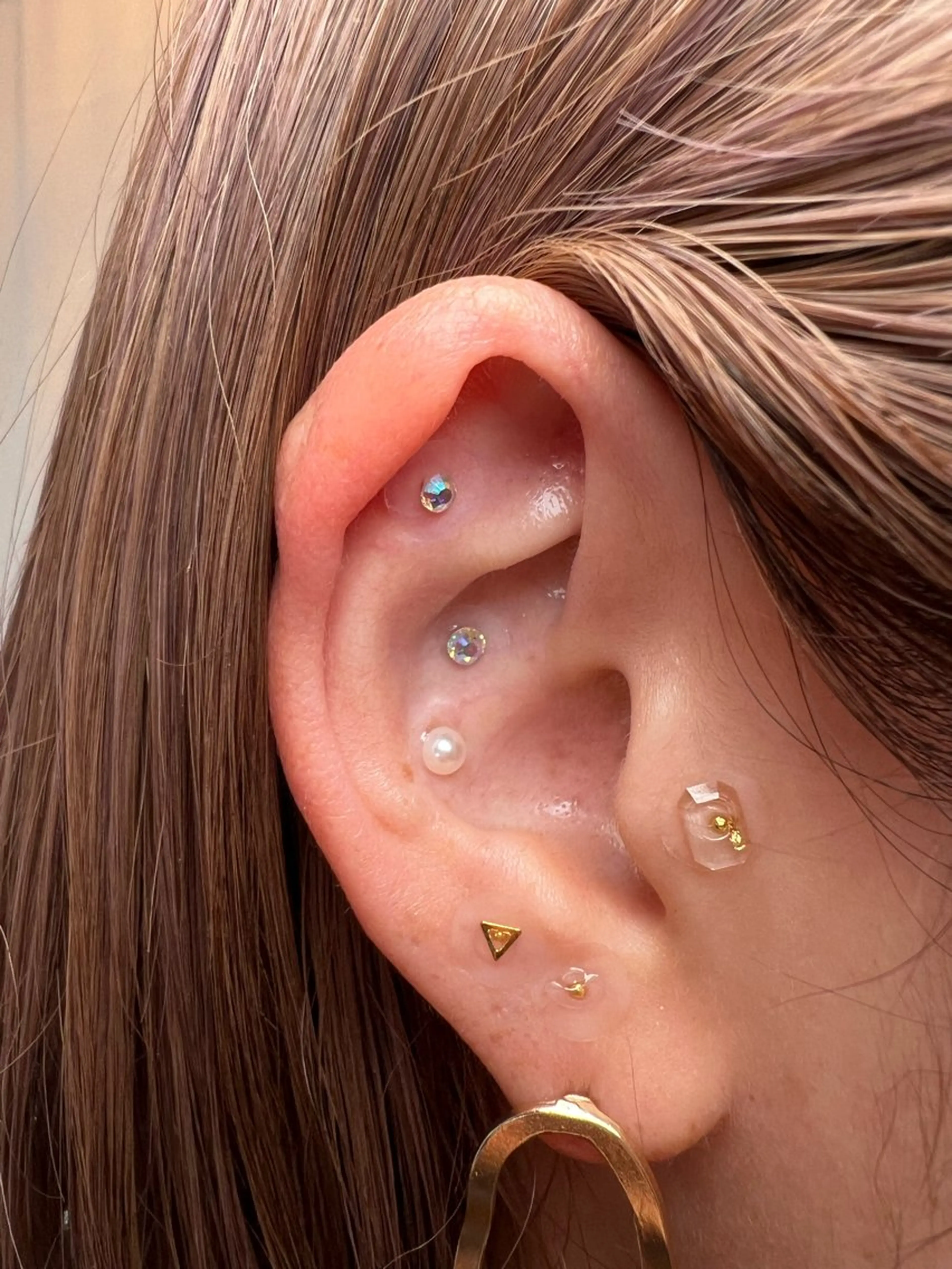 【耳つぼジュエリー12粒】の写真