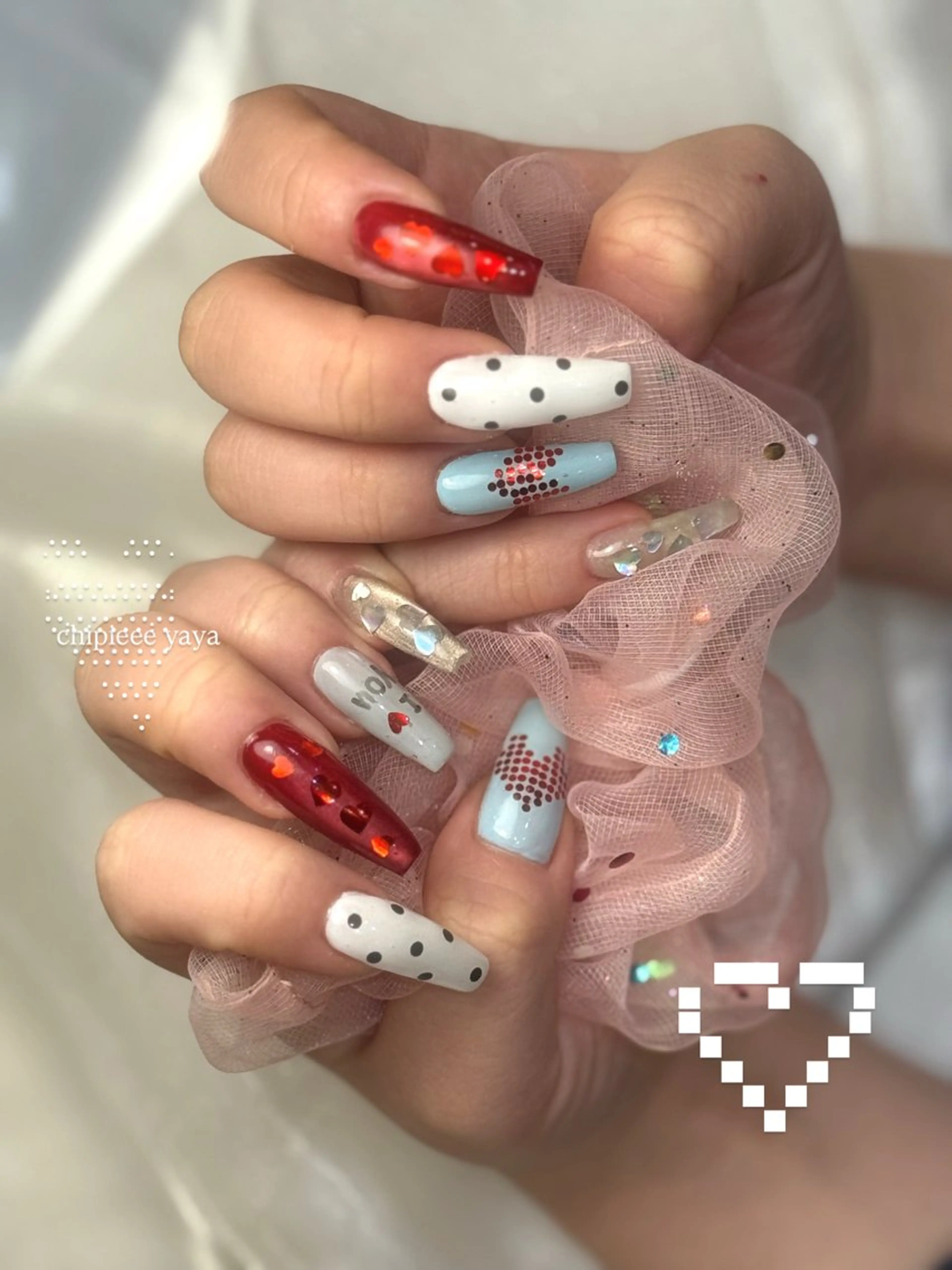 ネイル ハンドネイル Chipieee yayaのネイルデザイン