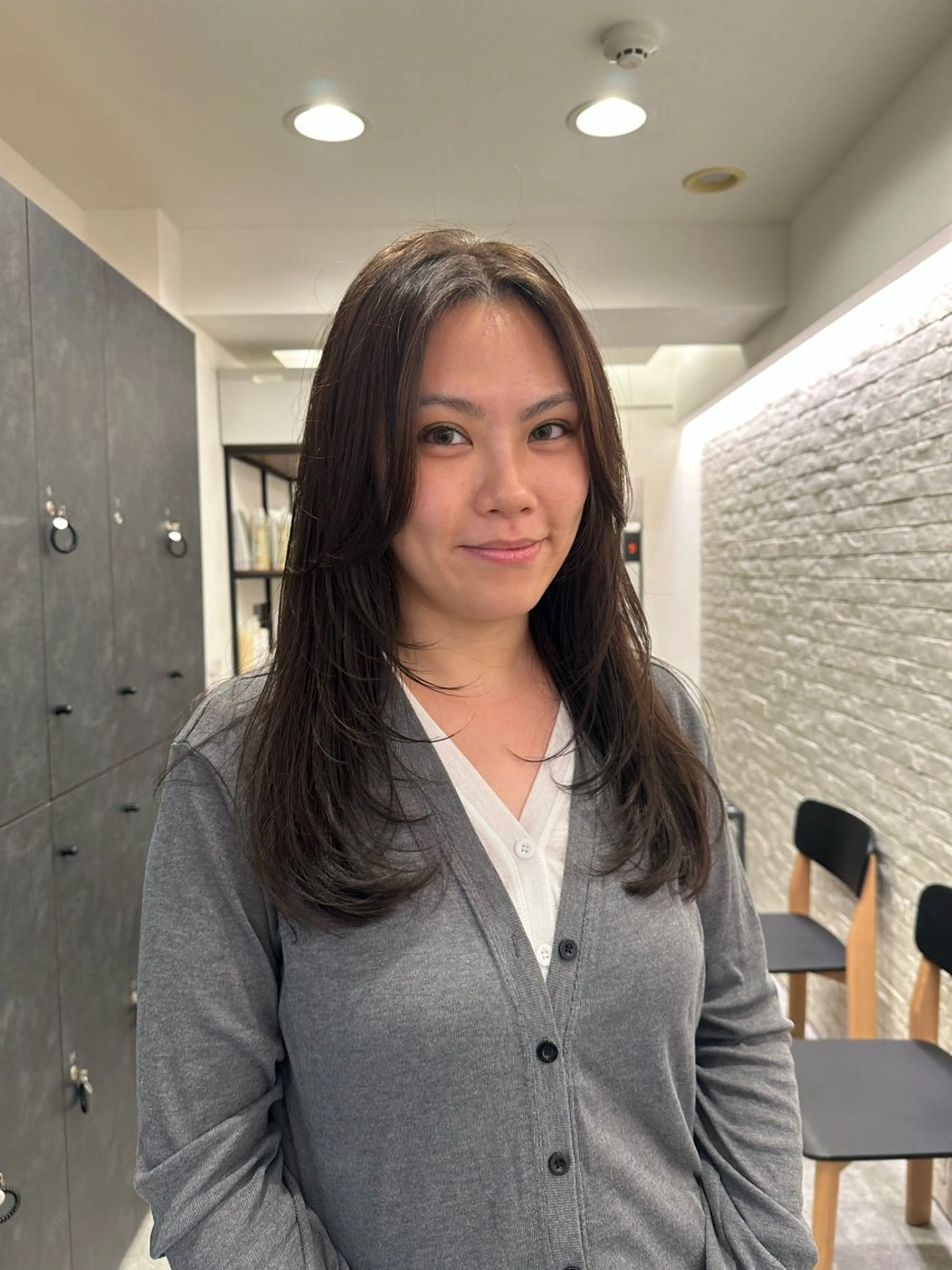 セミロング カラー 銀座/ヘアセット シマムラ ミホのヘアスタイル