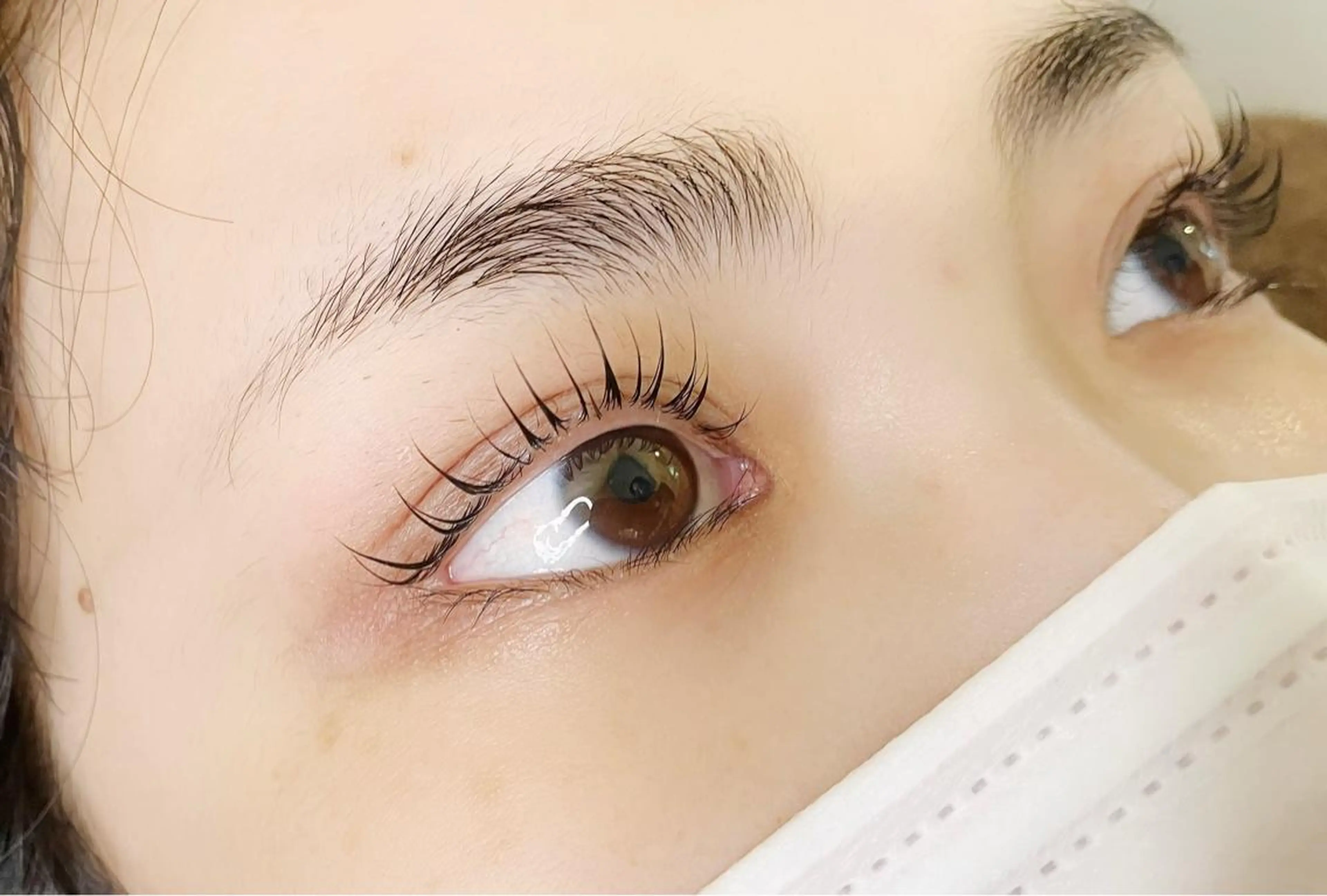 マツエク・マツパ パリジェンヌラッシュリフト 一重×まつ毛パーマ Hair&Make Nahoのマツエク・マツパデザイン