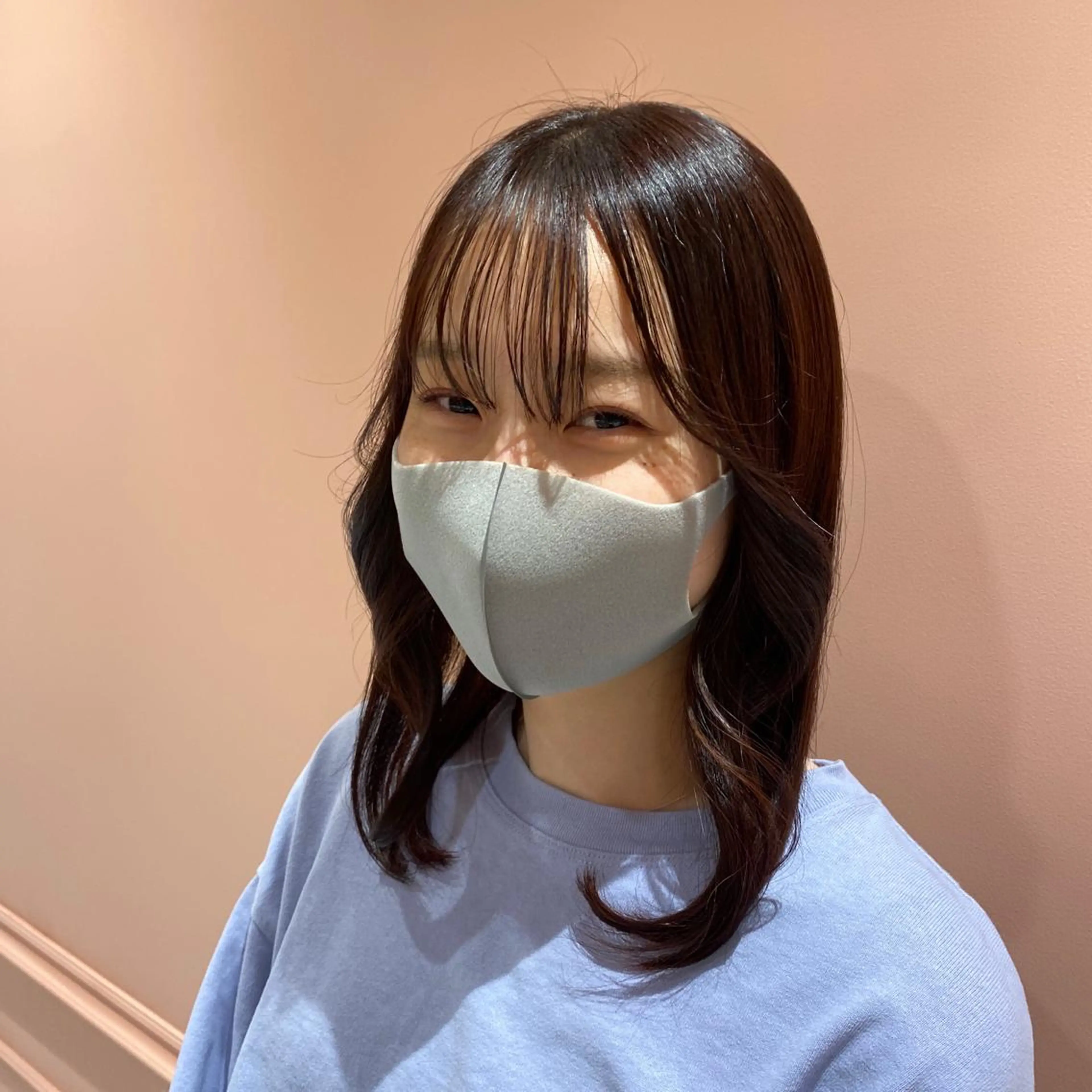 セミロング カラー MOE🐈‍⬛🎀 エクステ/ワンホンのヘアスタイル