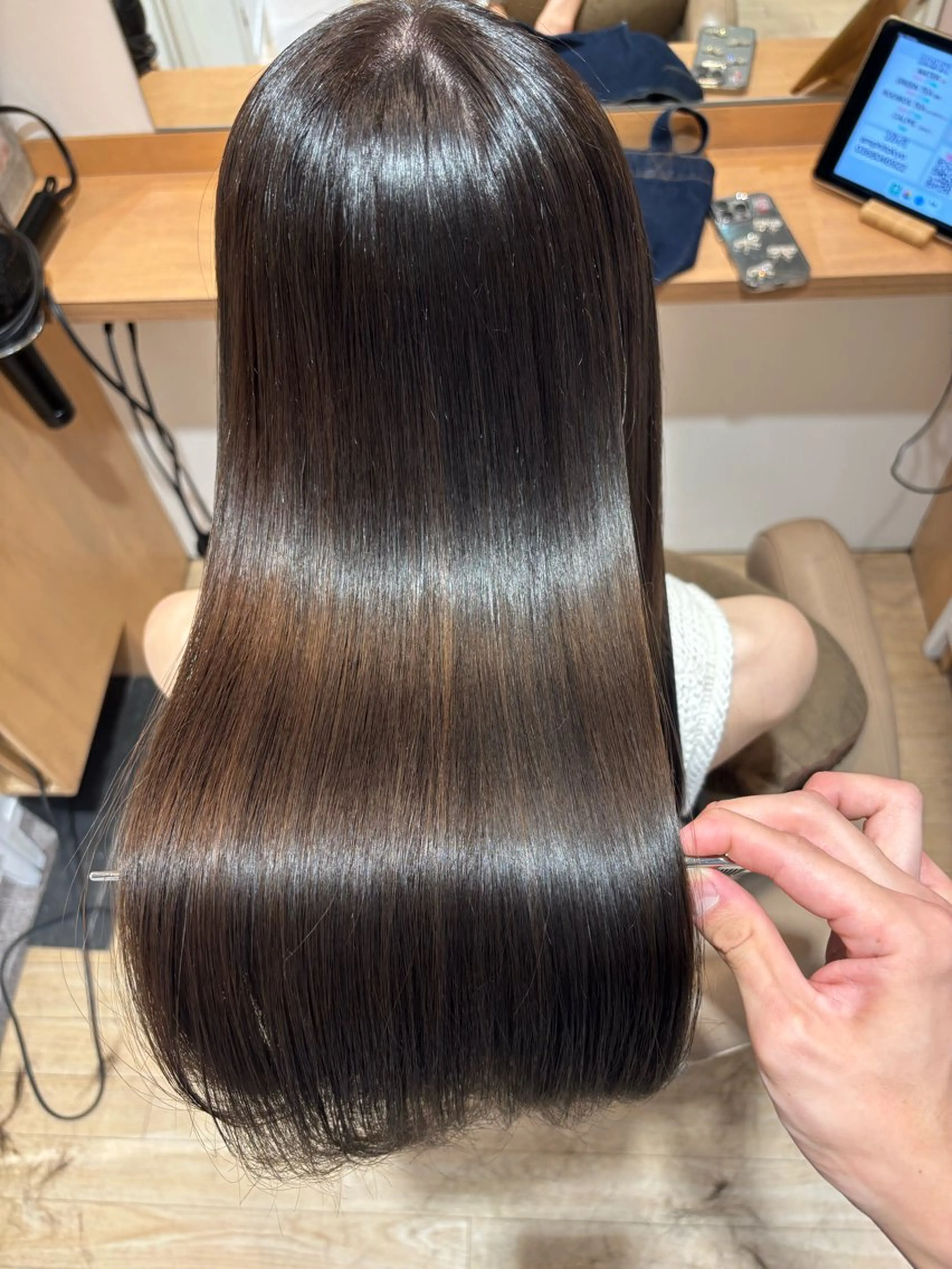 ロング カット ヘアカラー トリートメント 【Amphi Tokyo】宮原のヘアスタイル