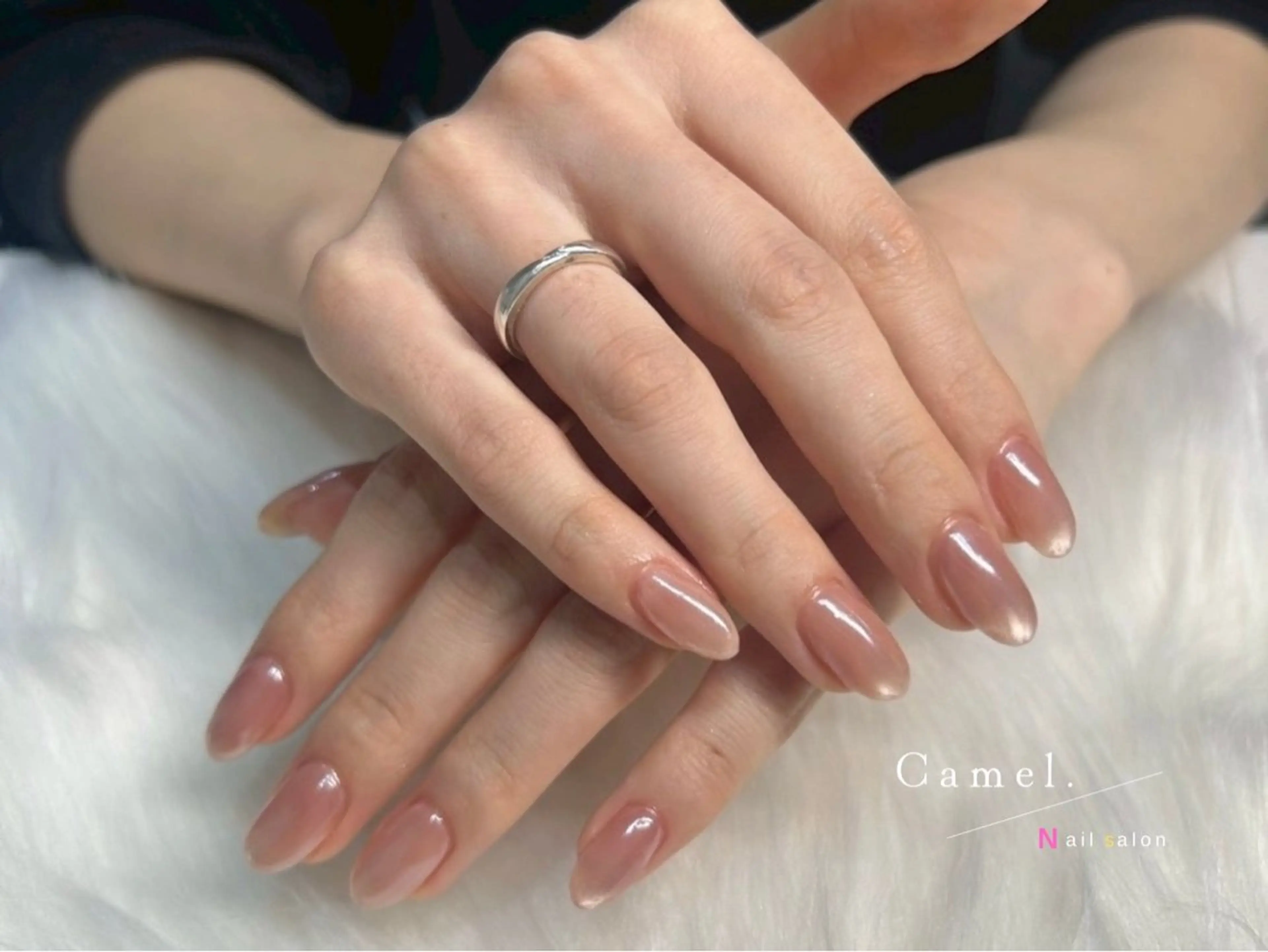 ネイル ハンドネイル Camel. YUIのネイルデザイン