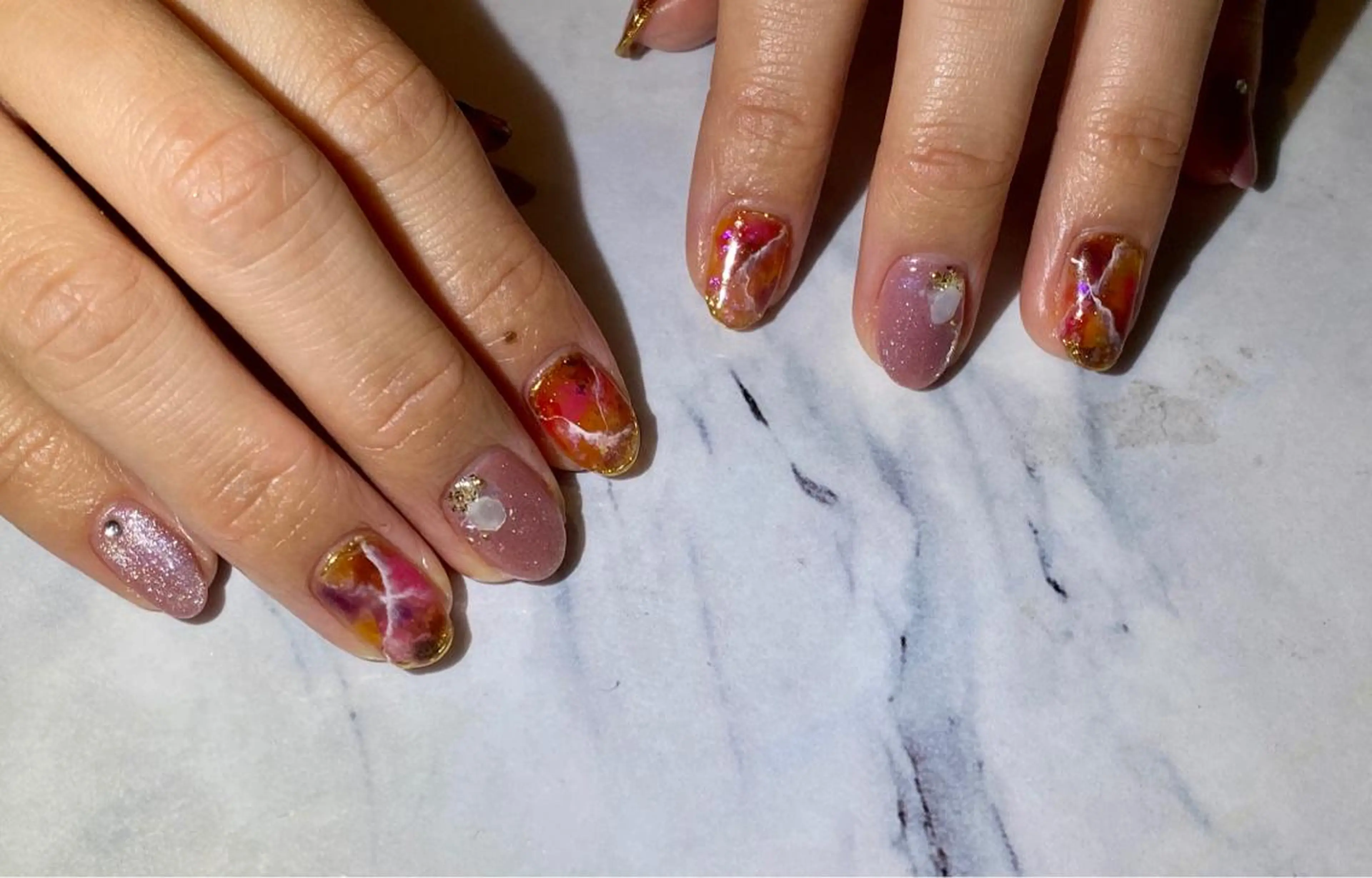 ネイル ハンドネイル Lino+ ネイル&よもぎ蒸しのネイルデザイン