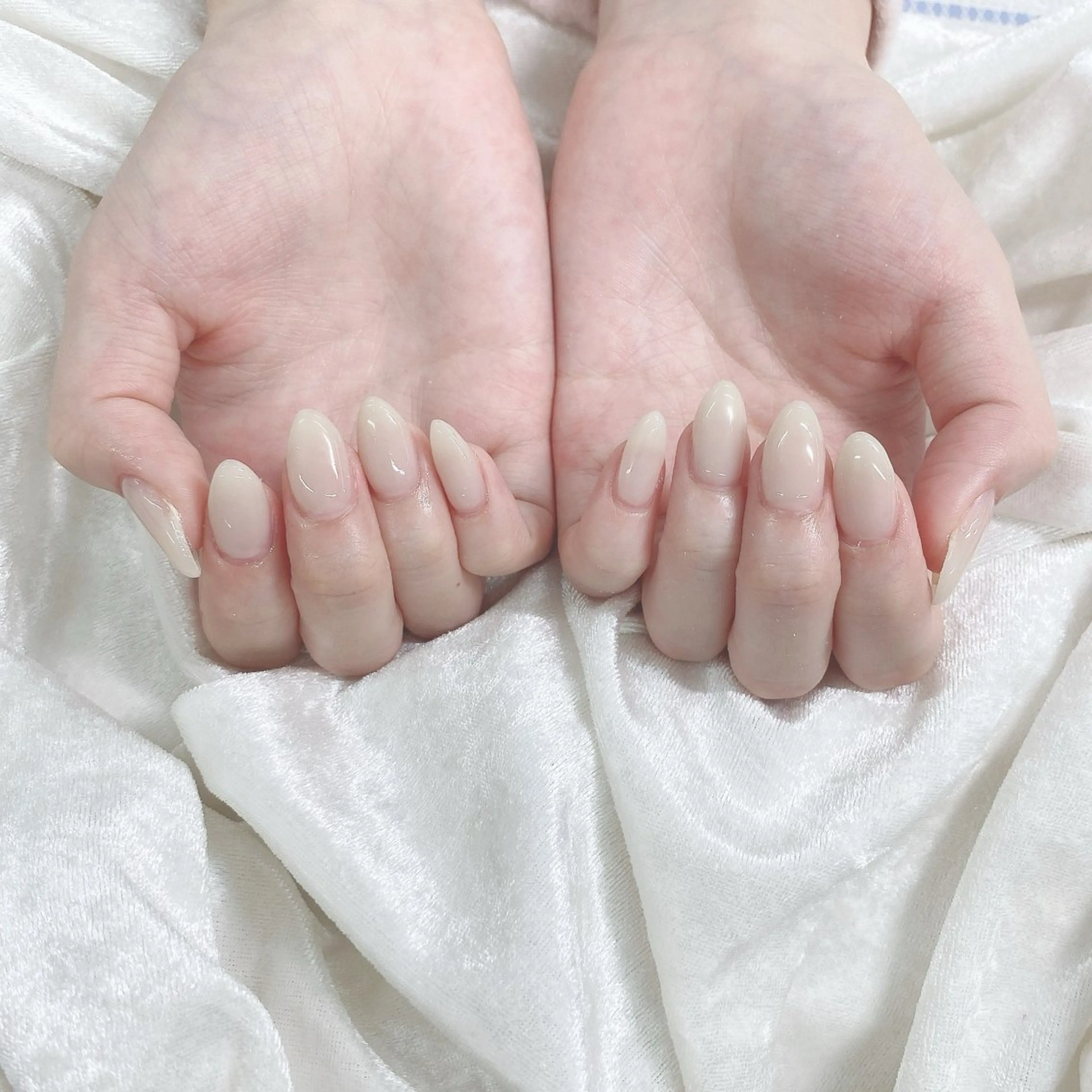 [練習モデル]オフ無のみ◇長さ出し10本＋ワンカラー〔所要時間：約150分〕※練習のため長さ出し5mm以上※の写真