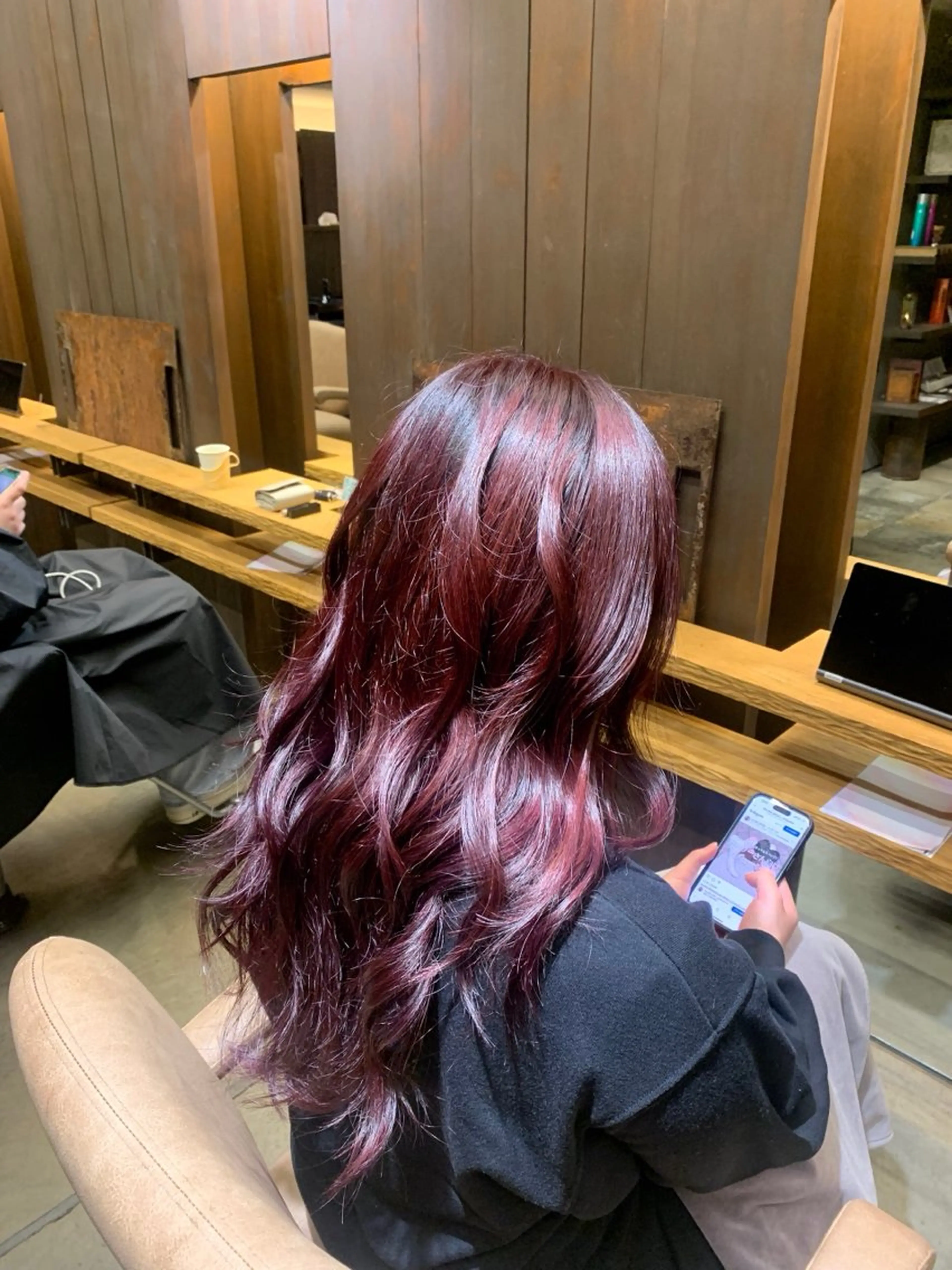 カラー 朝斗/ブリーチなし ・Wカラー・エクステのヘアスタイル