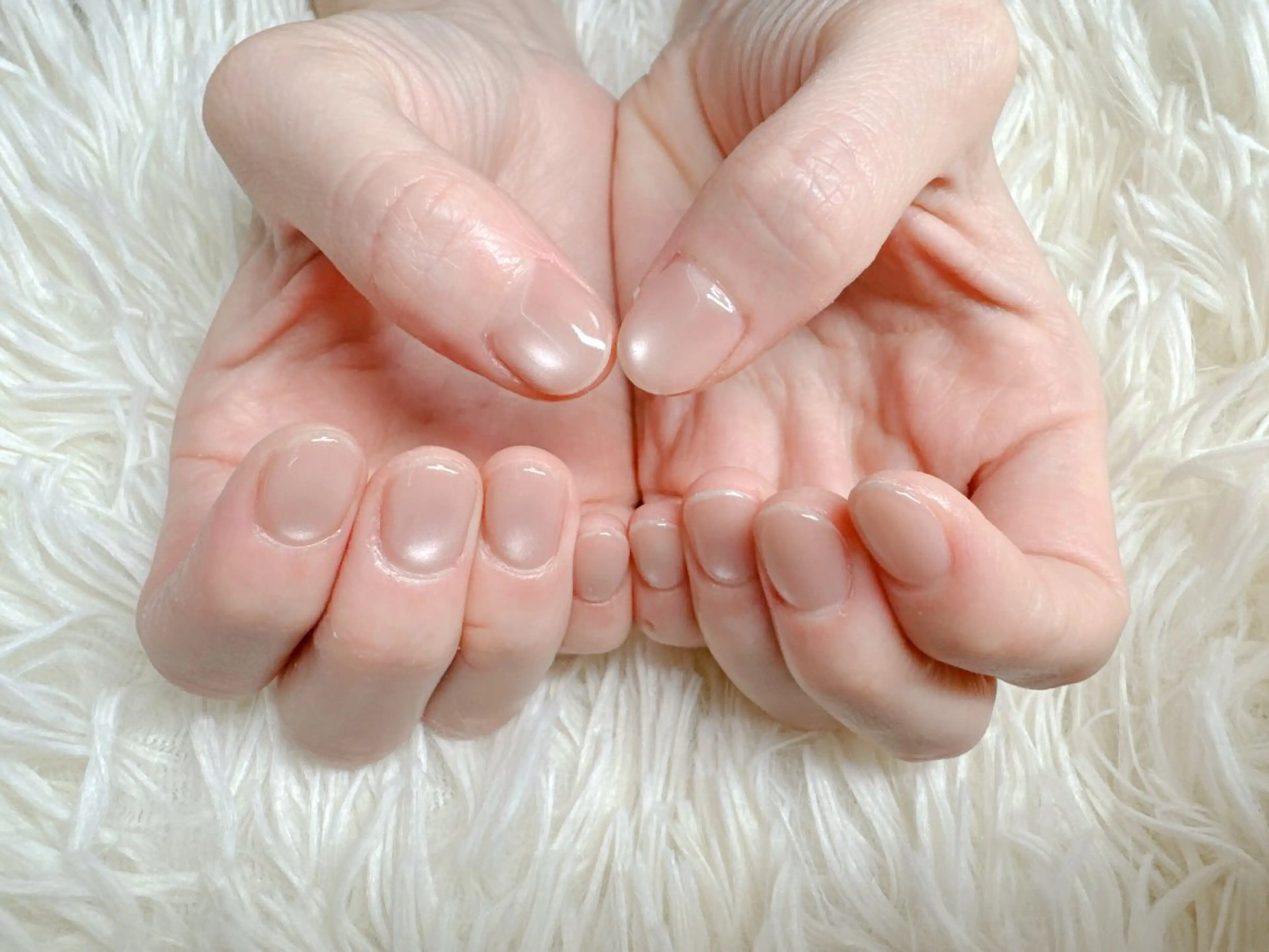 ３月限定🌸マグネットネイルの写真