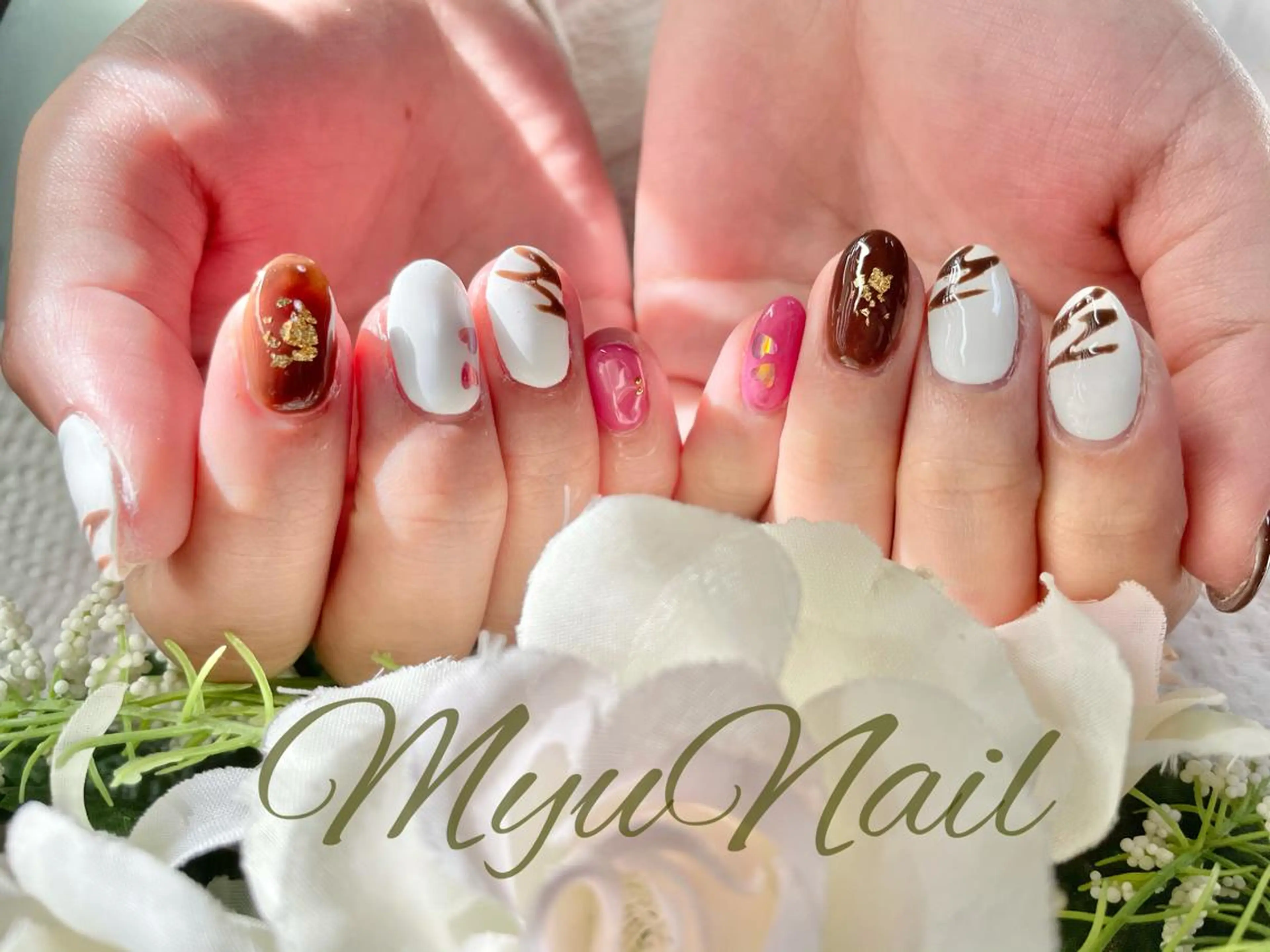 ネイル バレンタイン Y's nailのネイルデザイン