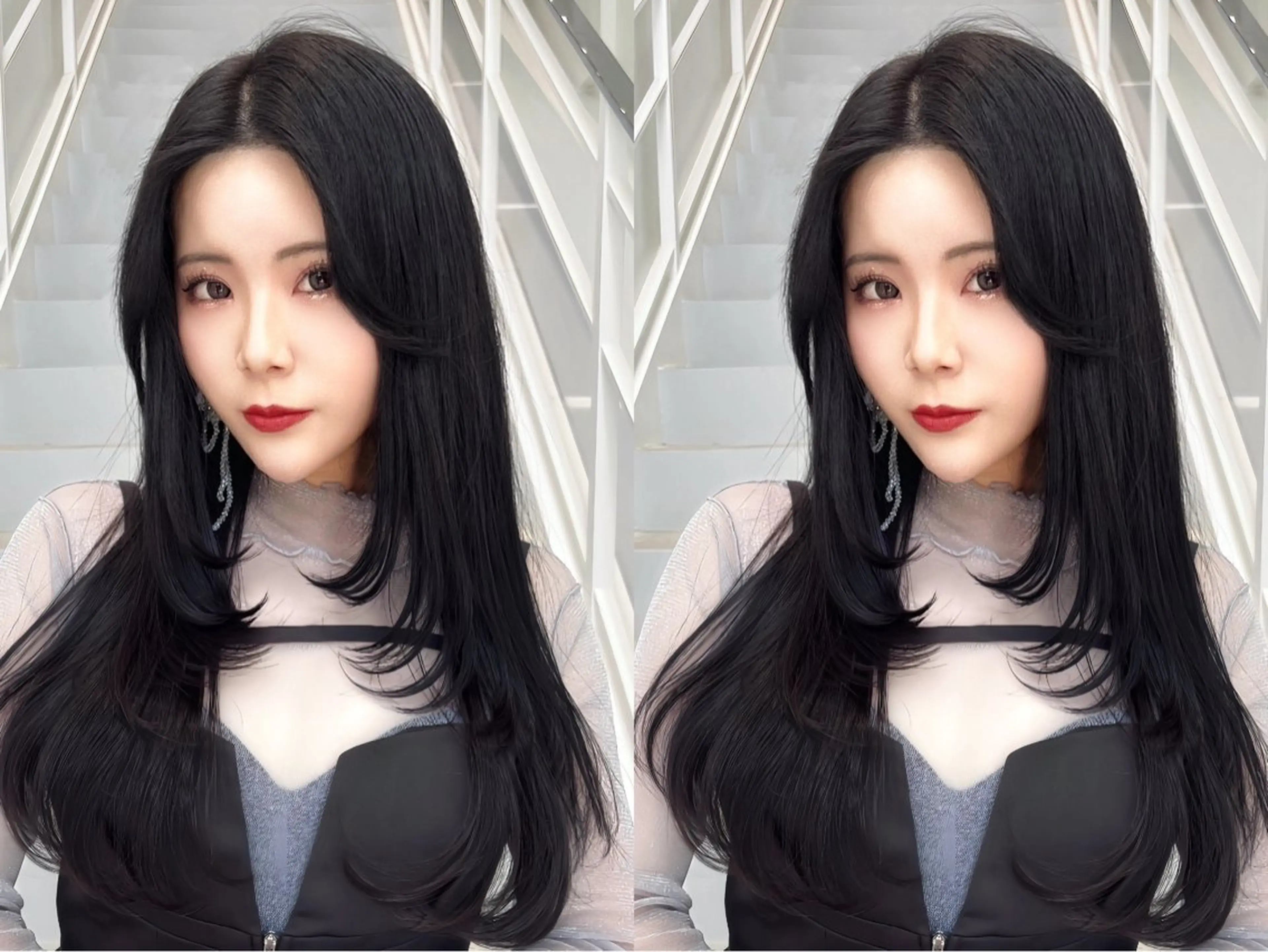 ロング カラー 韓国ヘア/髪質改善 TAKAHIROのヘアスタイル