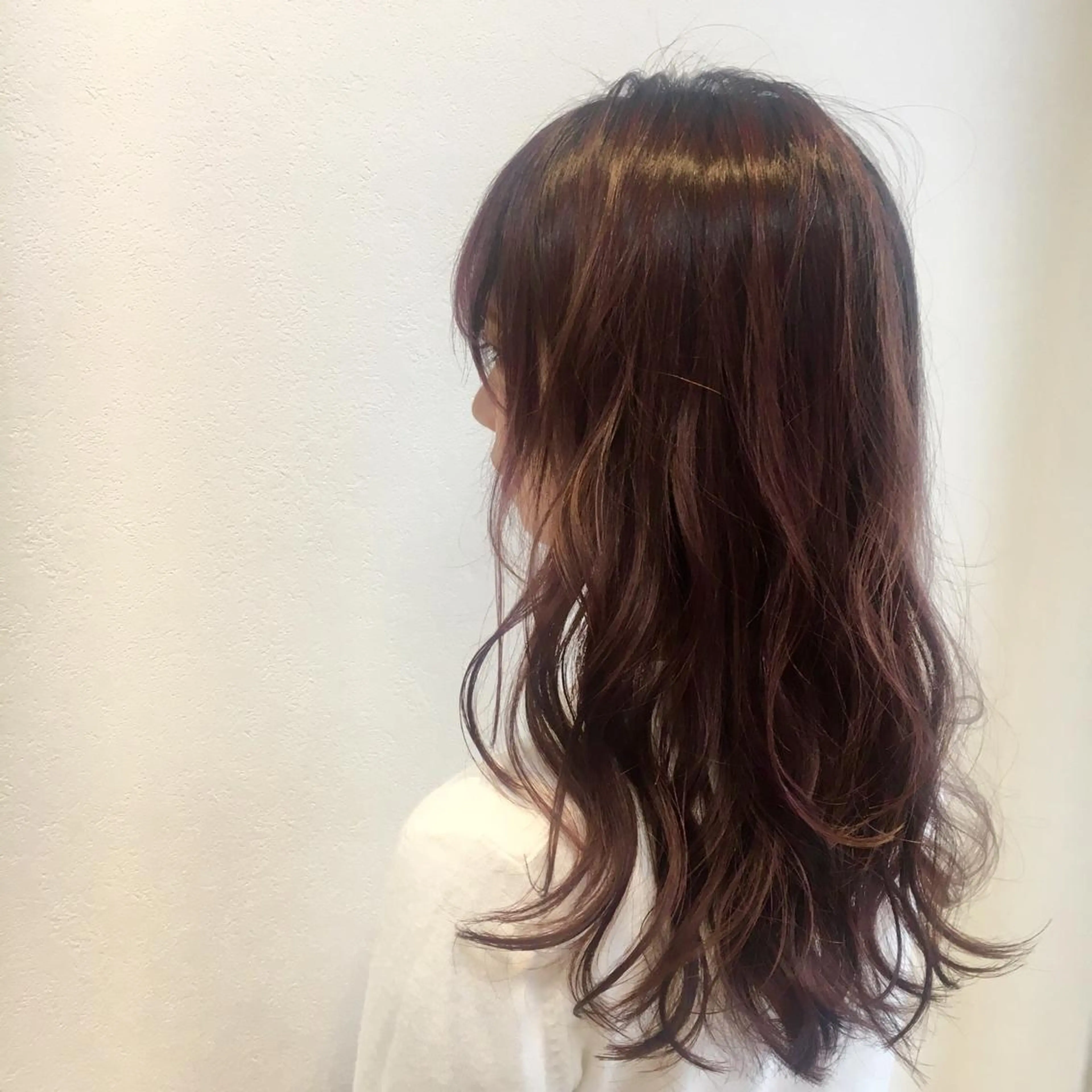 ロング ピンクブラウン Link. 中村真穂のマツエク・マツパデザイン