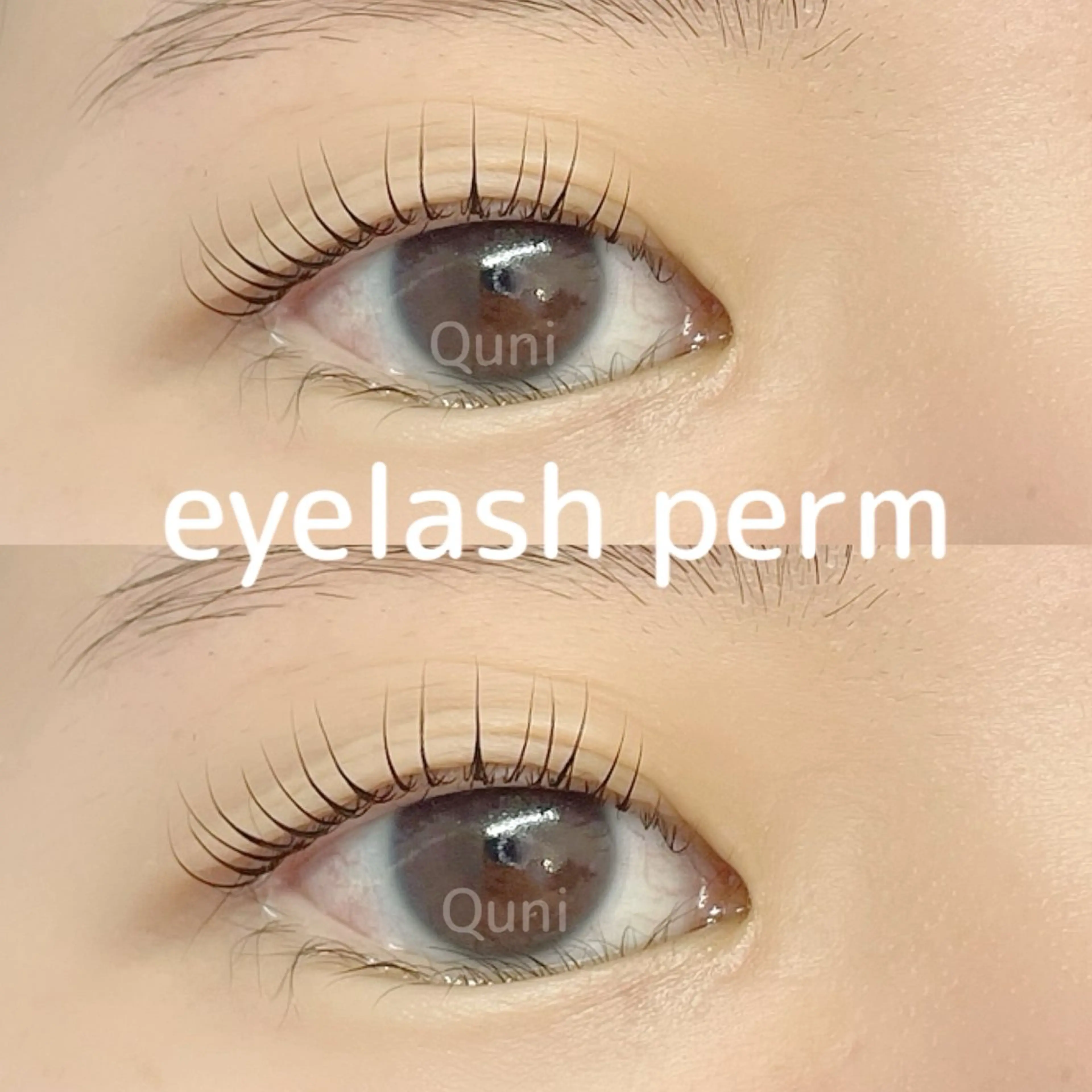 マツエク・マツパ 一重×まつ毛パーマ Quni ☁️のマツエク・マツパデザイン
