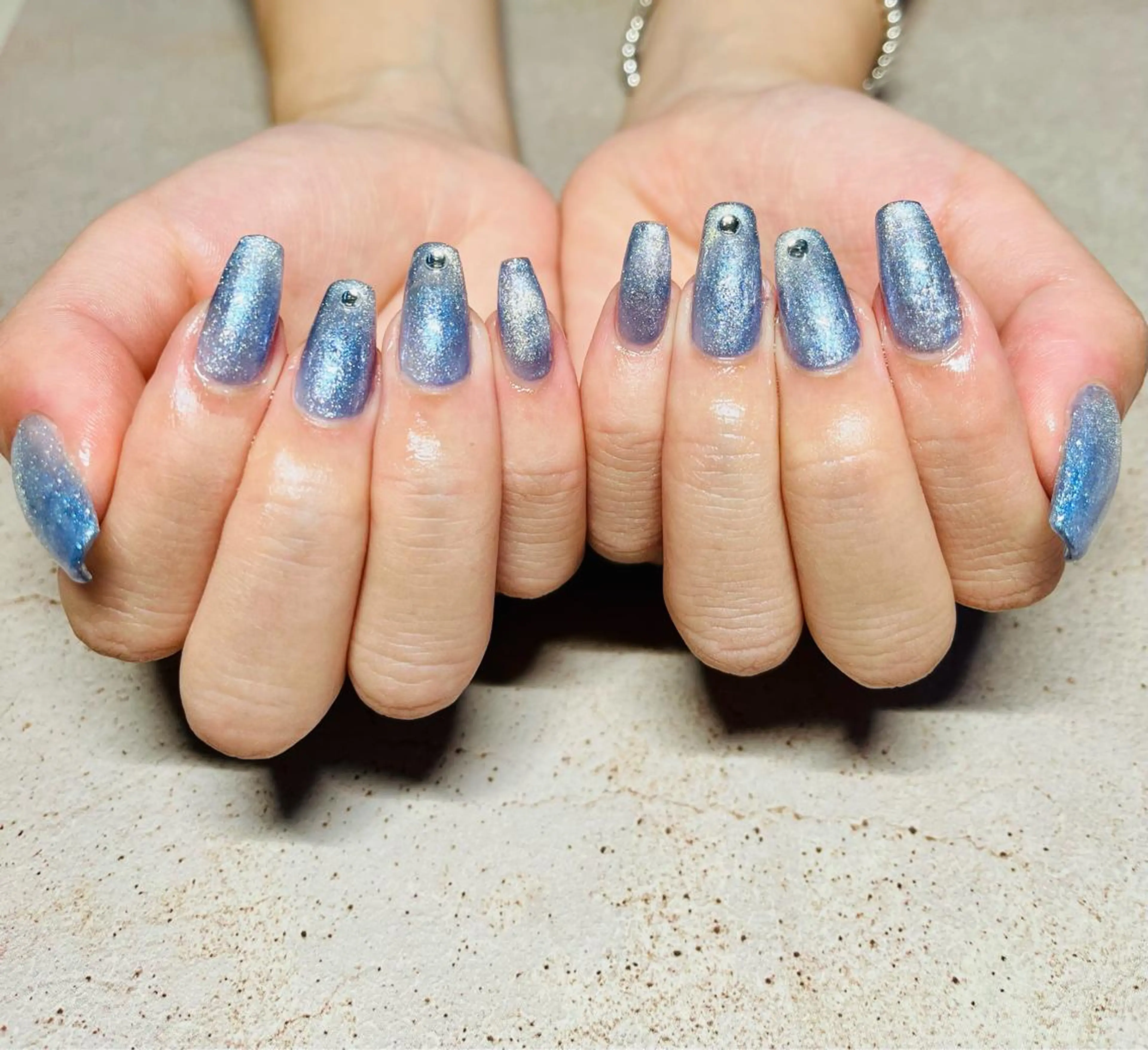 ネイル ハンドネイル goldgleams ちなのネイルデザイン