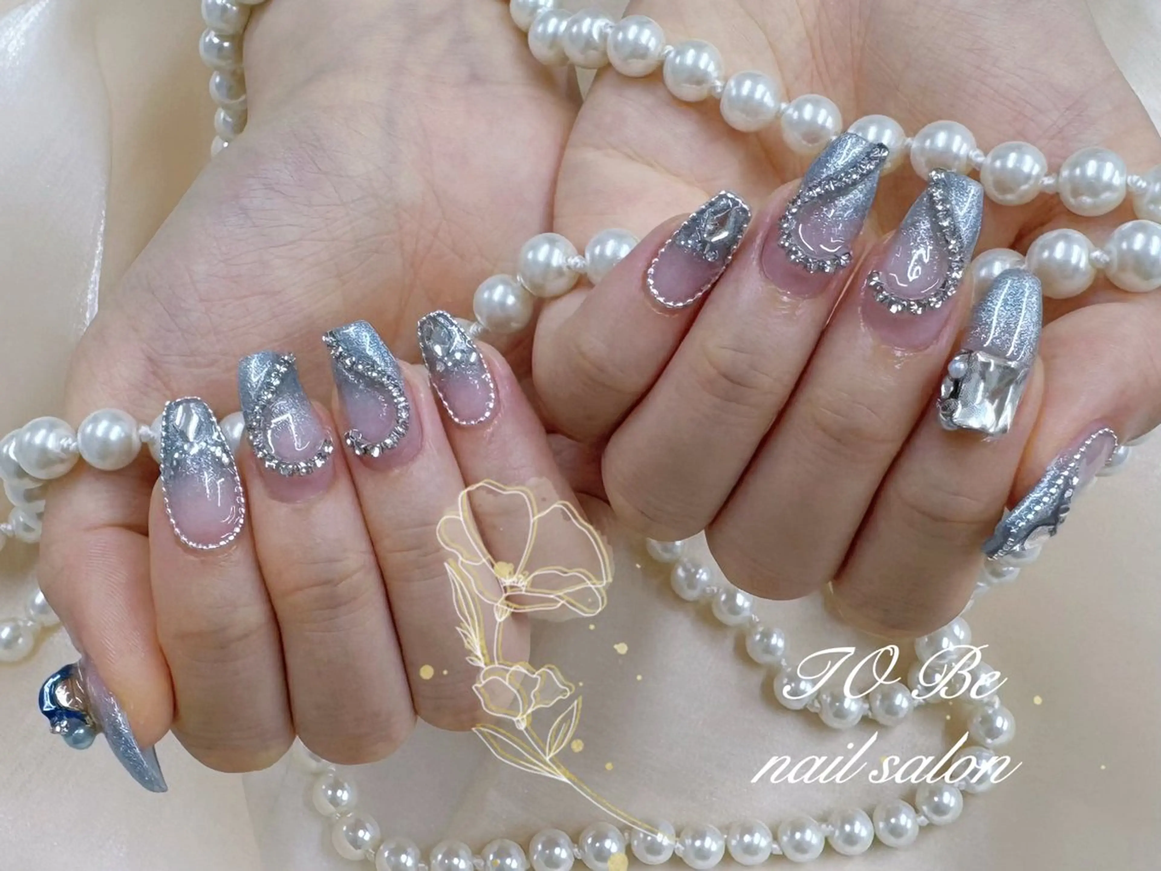 ネイル ハンドネイル Nail Salon To Be珈月のネイルデザイン