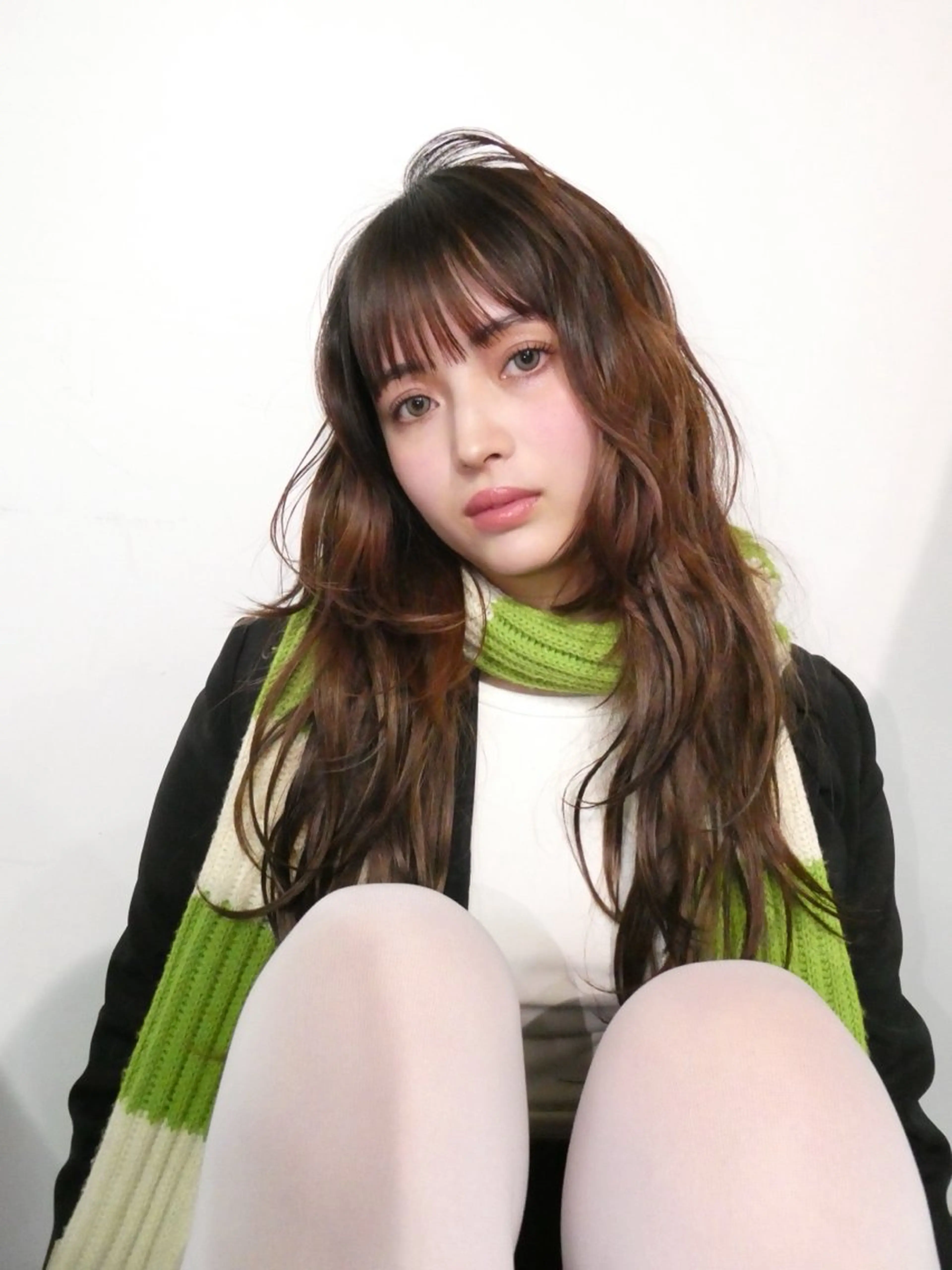 ロング Zoey大名所属・Zoey Ayakaのヘアスタイル