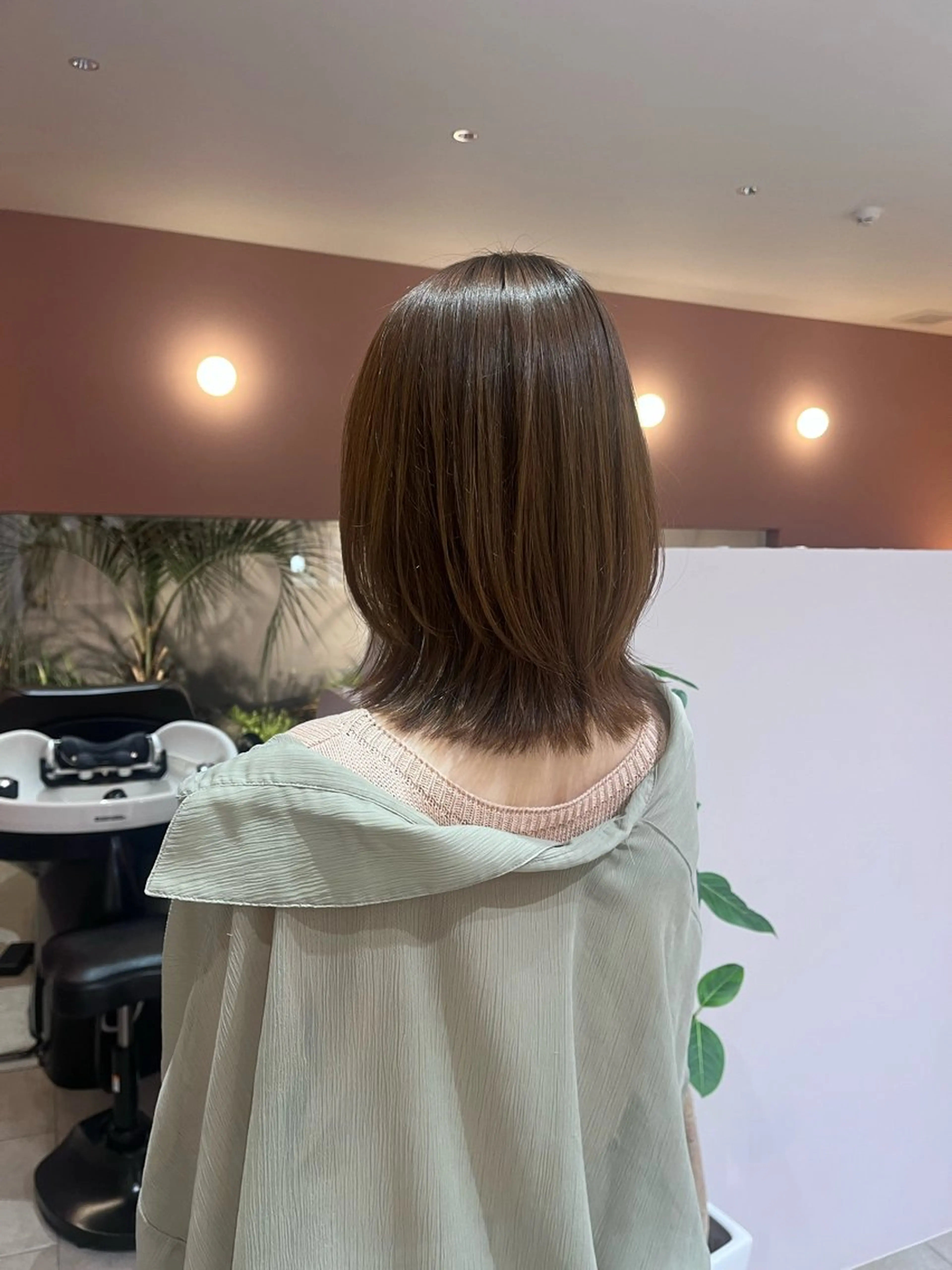 ミディアム Rosierbleu 道正のヘアスタイル