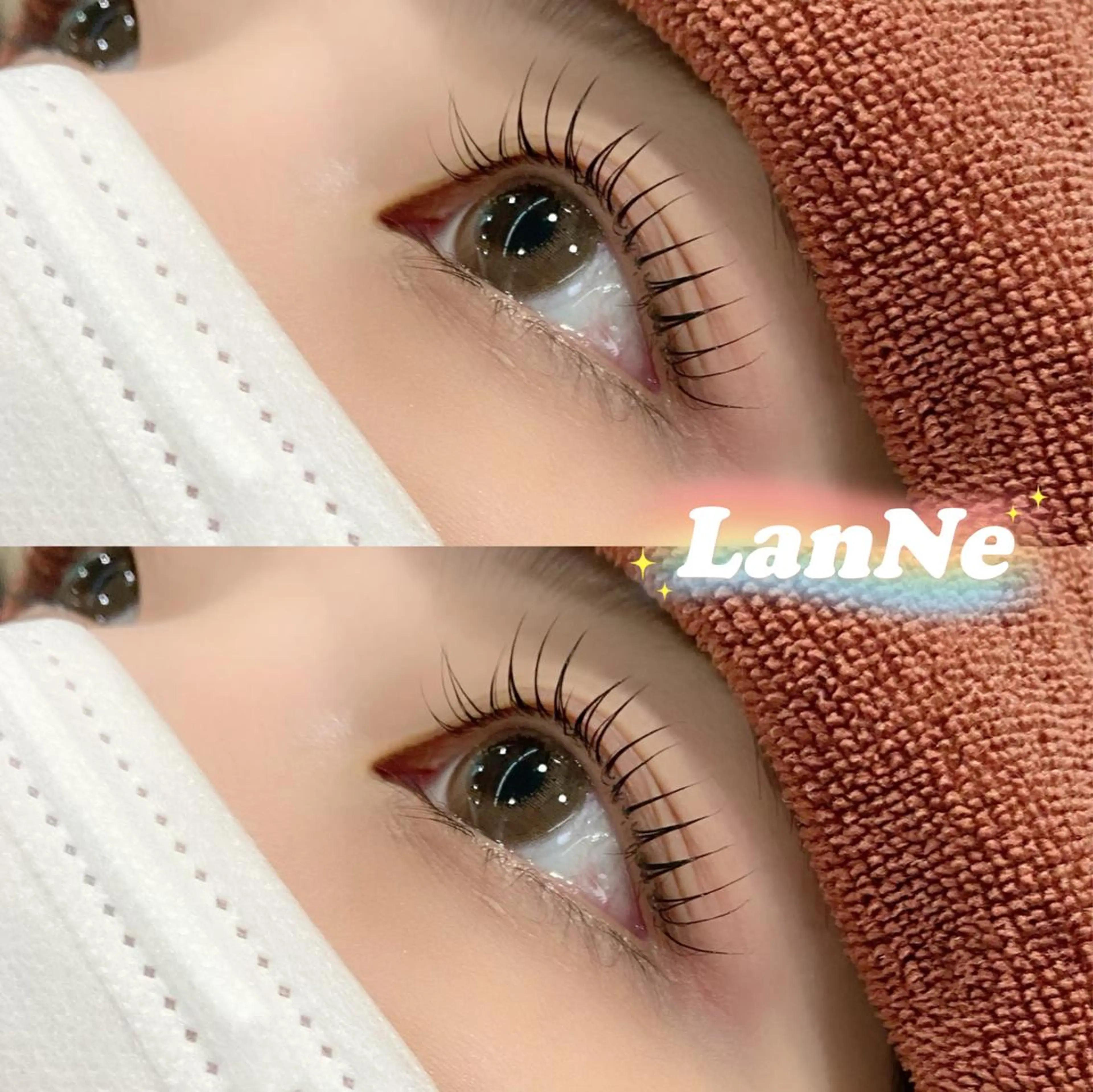 パーマ 🫧‪LanNe mimari🫧のマツエク・マツパデザイン