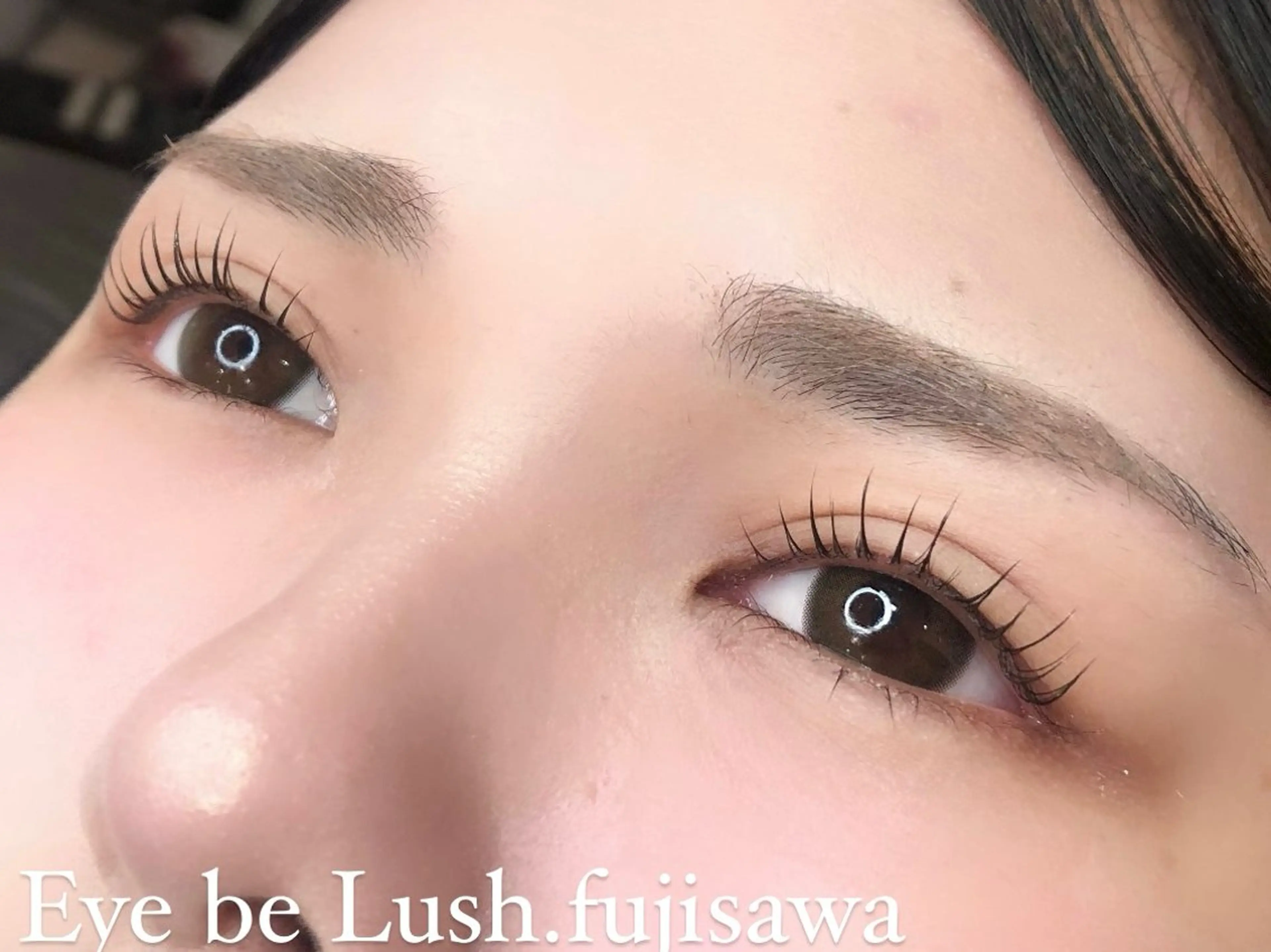 マツエク・マツパ ナチュラル EyebeLush 藤沢🥀´ Nanaのマツエク・マツパデザイン