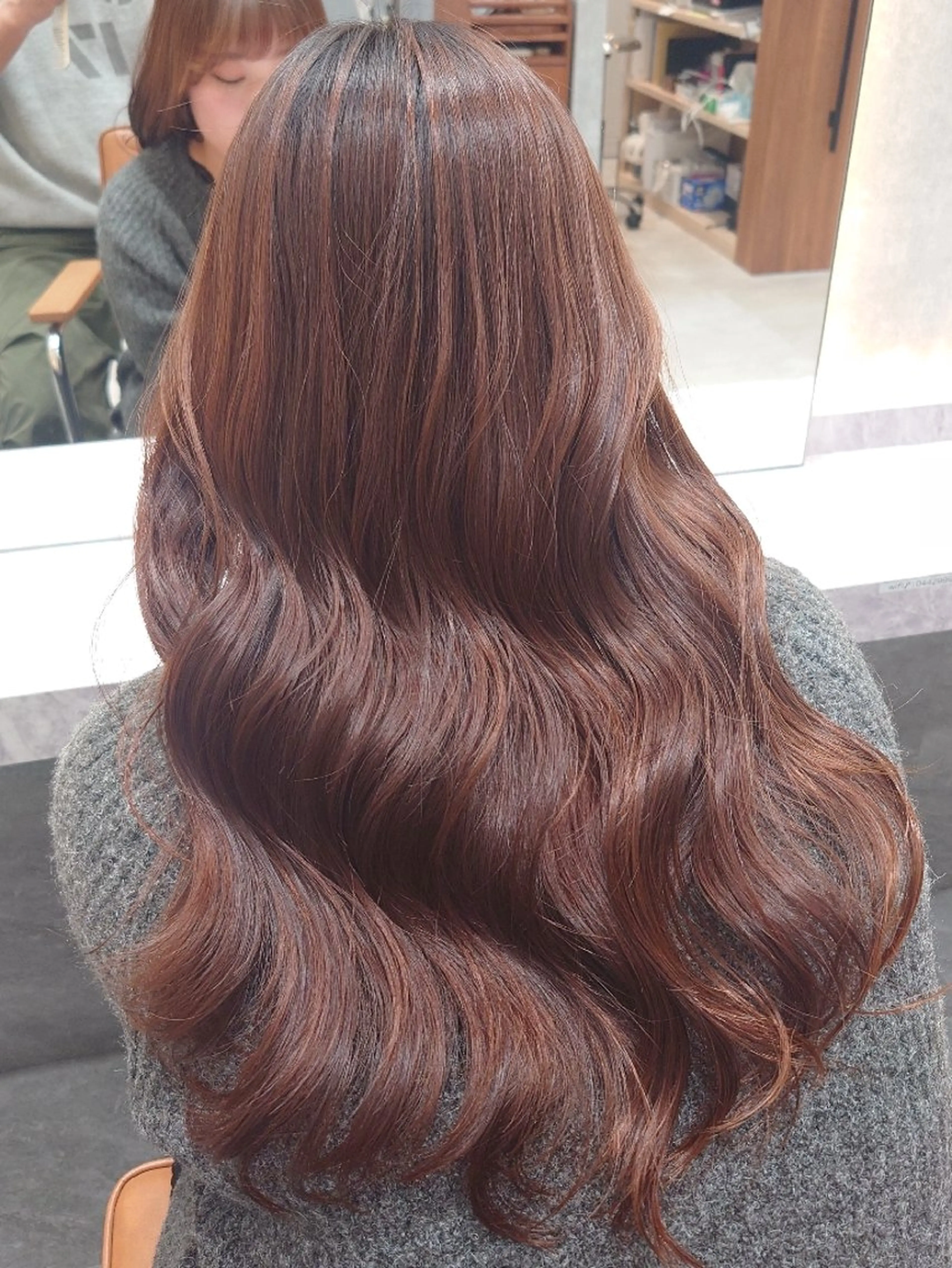 ロング 立松 佳祐のヘアスタイル