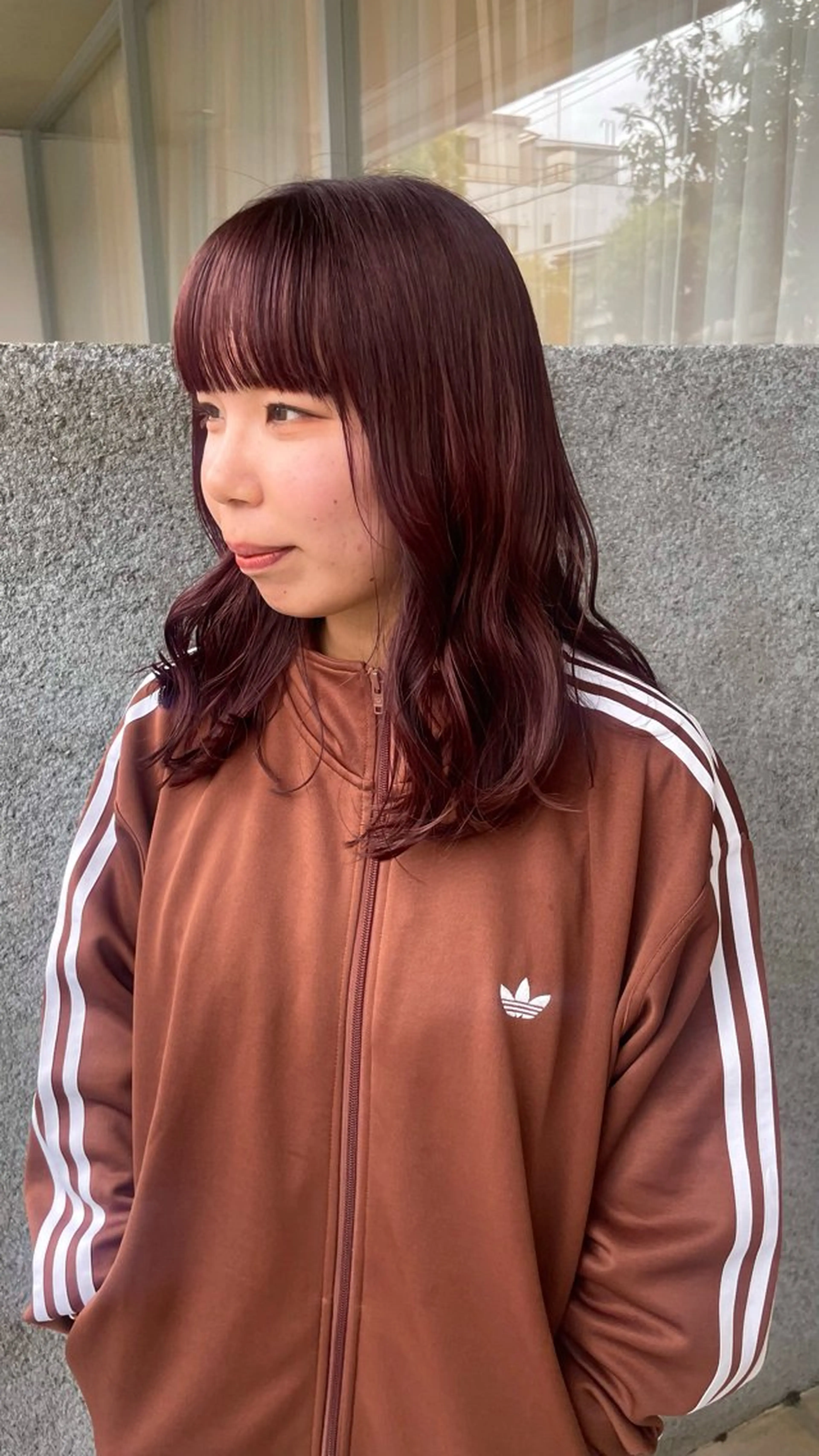 カラー パーマ/透明感カラー 小松のヘアスタイル