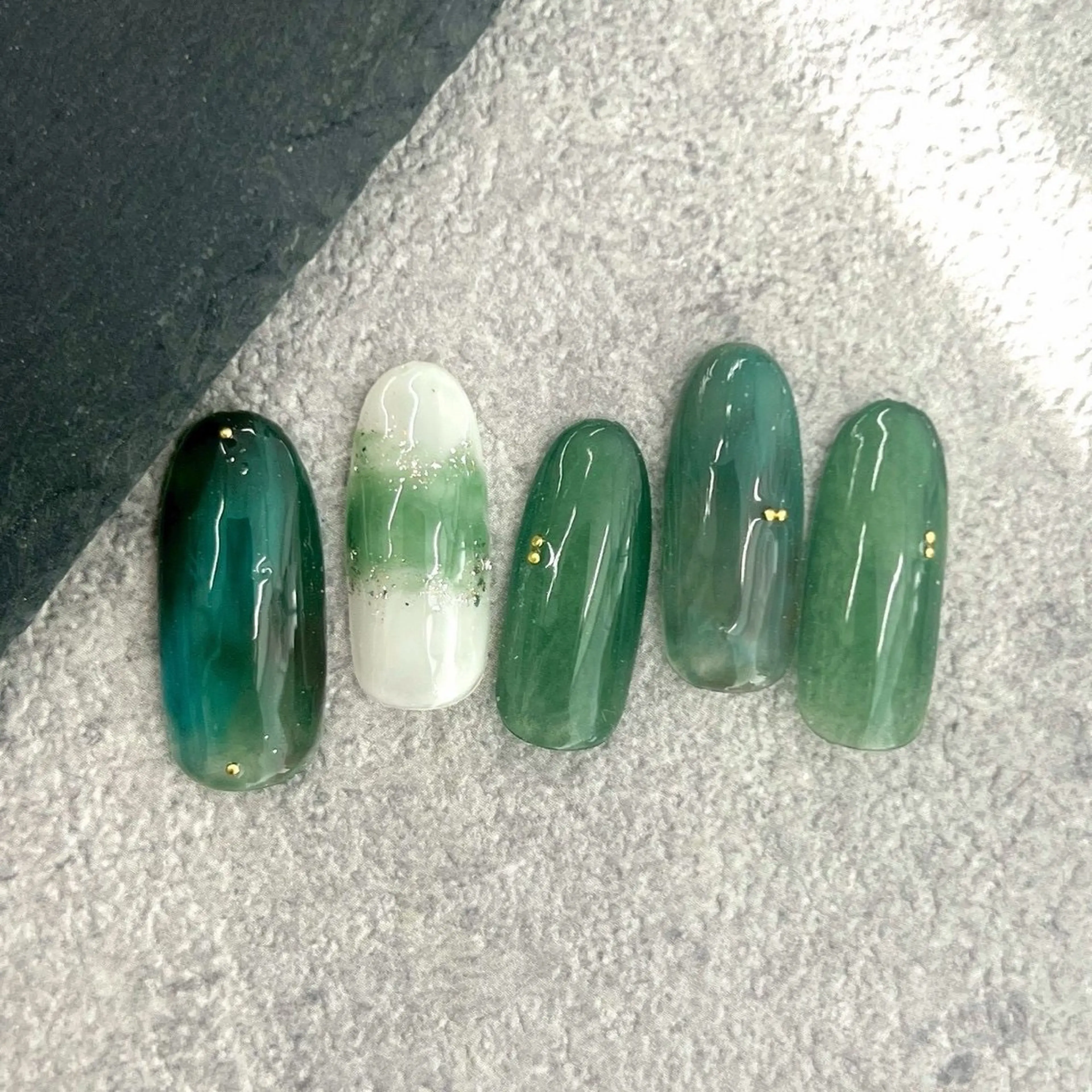 ネイル ⭐︎休業中の練習⭐︎ JNA認定講師髙橋のネイルデザイン