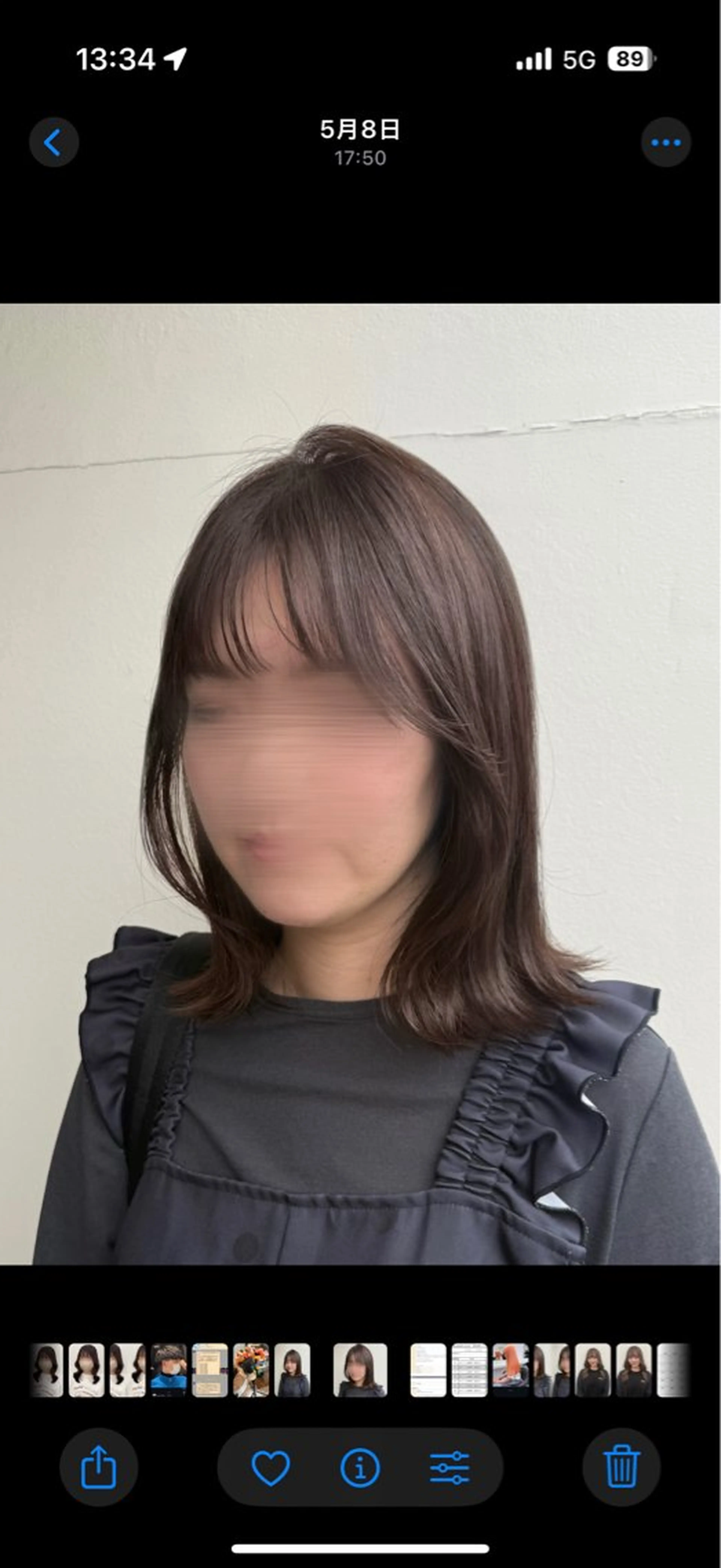 ミディアム カラー ブラウンカラー チョコレートブラウン 🫧艶髪、暖色カラー 🫧Harukaのヘアスタイル