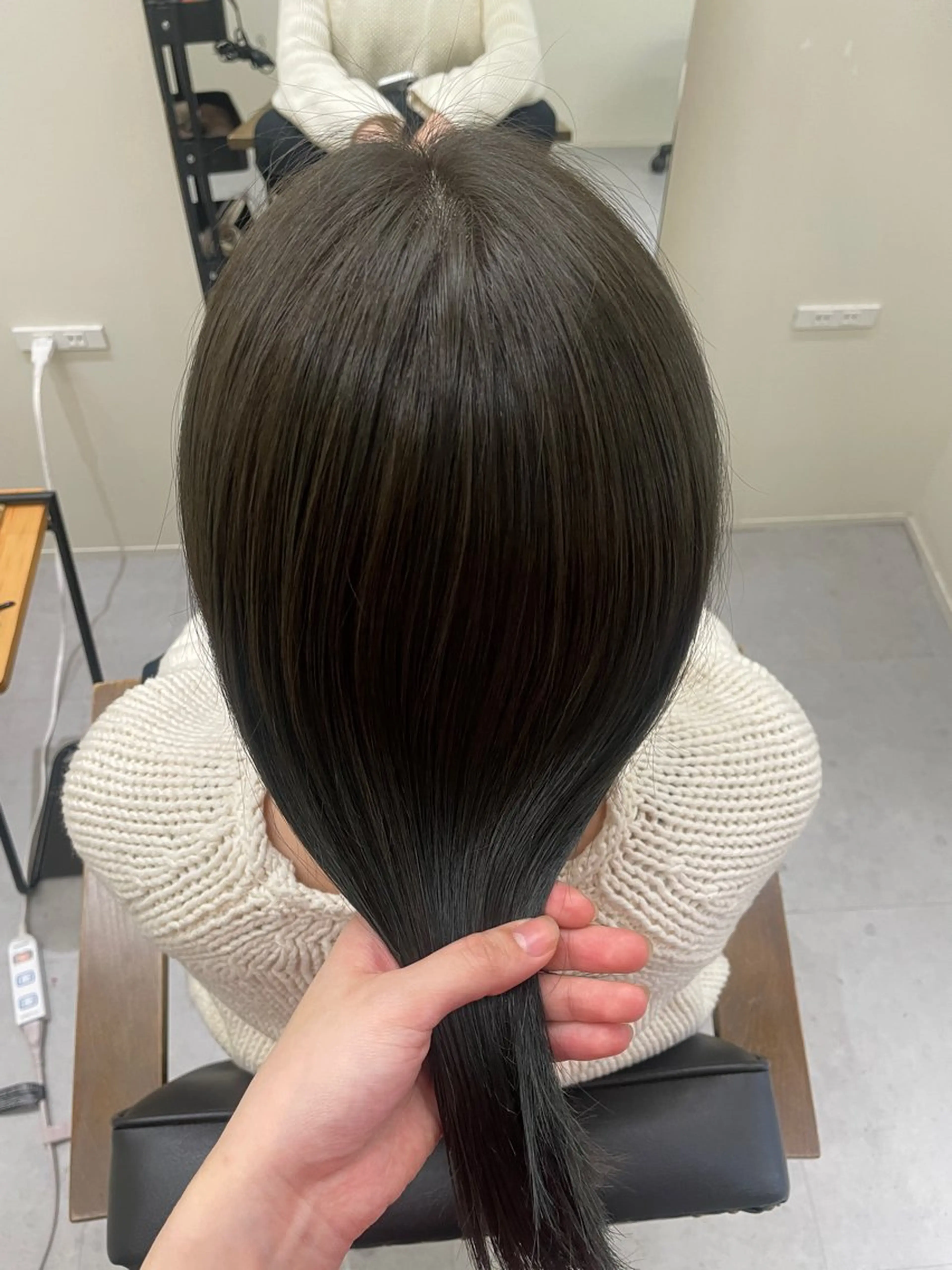 ミディアム ヘアカラー JURI /HUIのヘアスタイル