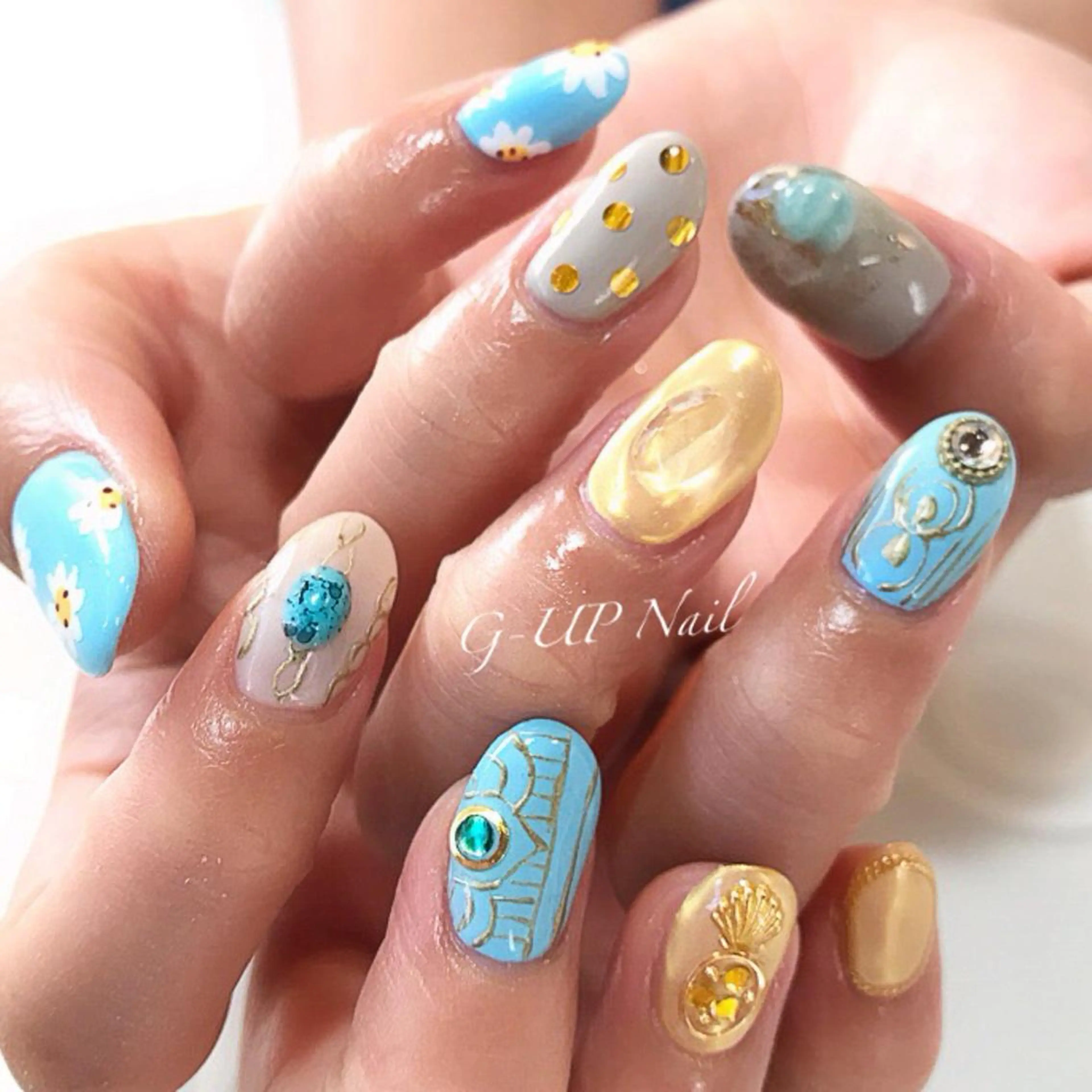 ネイル ハンドネイル 田澤 真理子のネイルデザイン