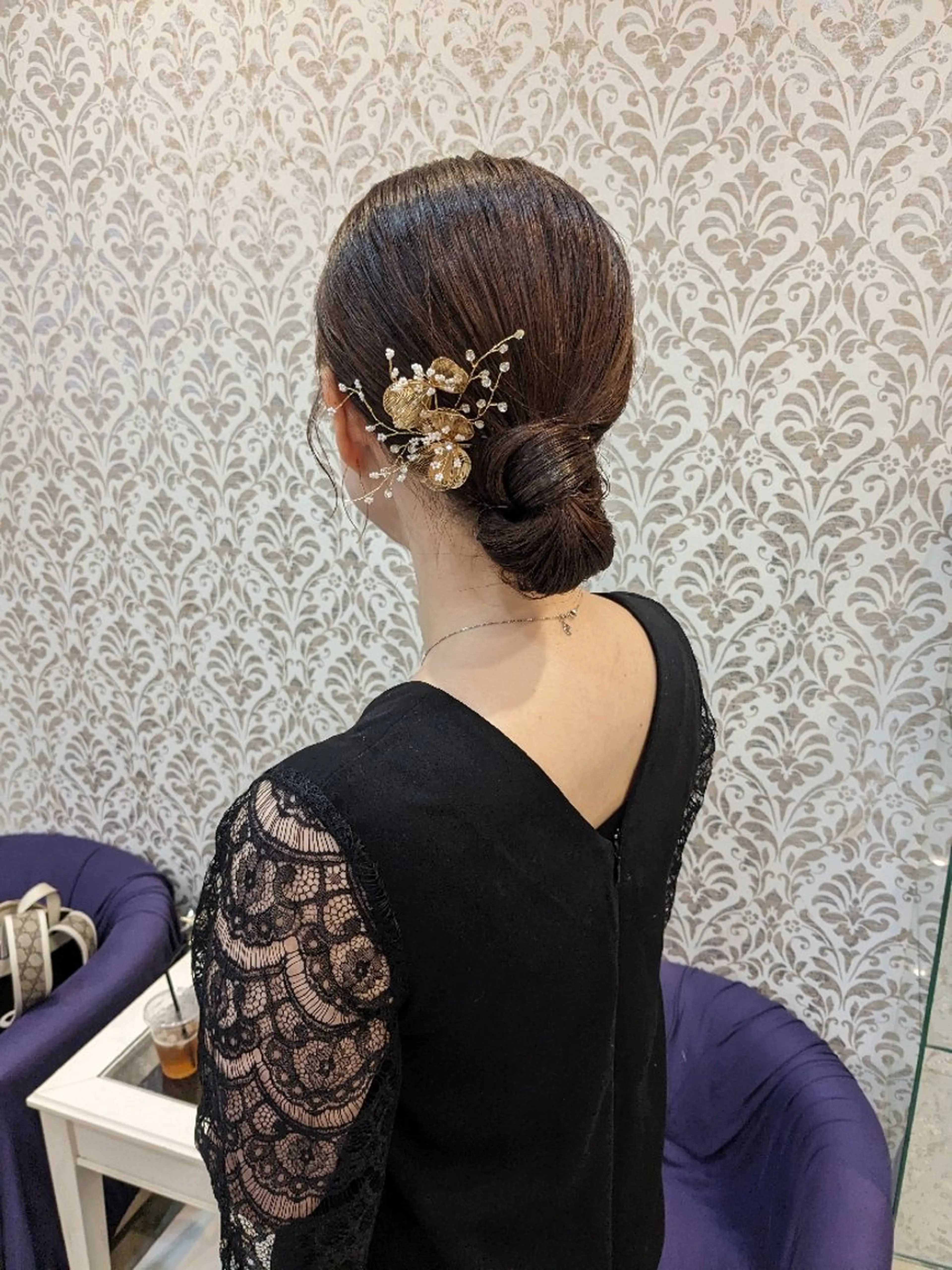 ミディアム ヘアアレンジ ヘアセット bright所属・miku ヘアセット/着付けのヘアスタイル