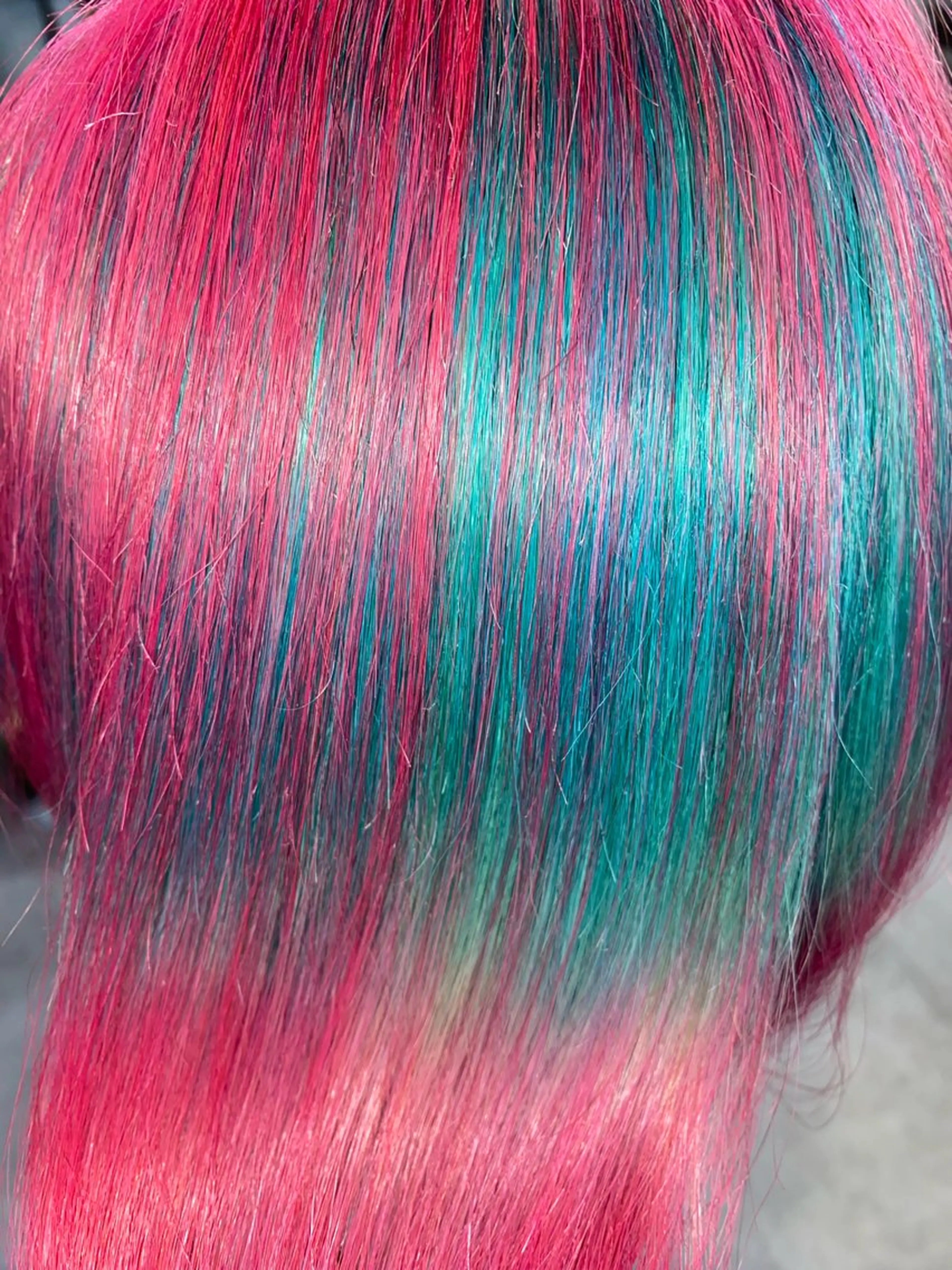 カラー riho 🥣🤍のヘアスタイル