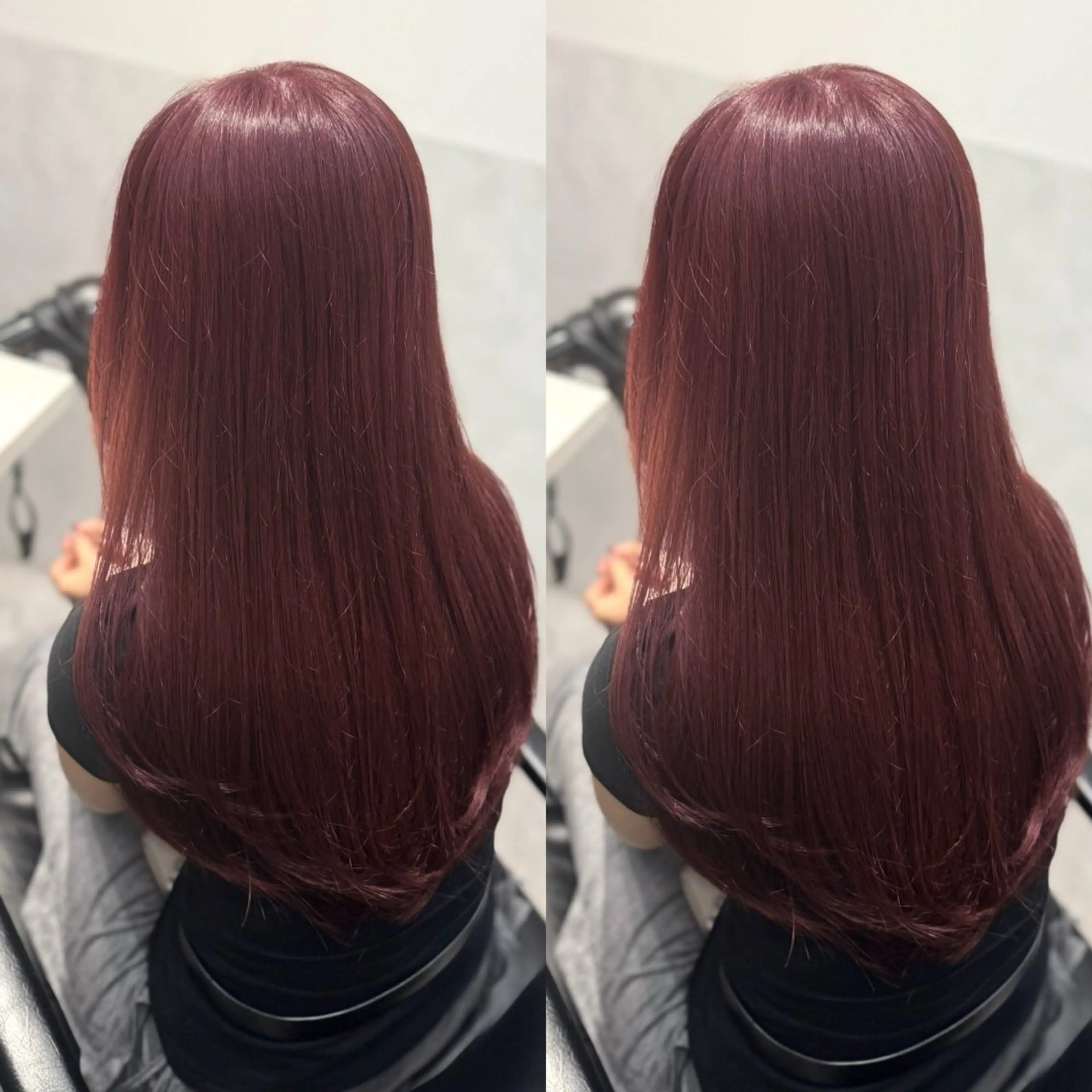 ロング ピンクラベンダー 🌟透明感カラー 🌟松岡勇輝のヘアスタイル