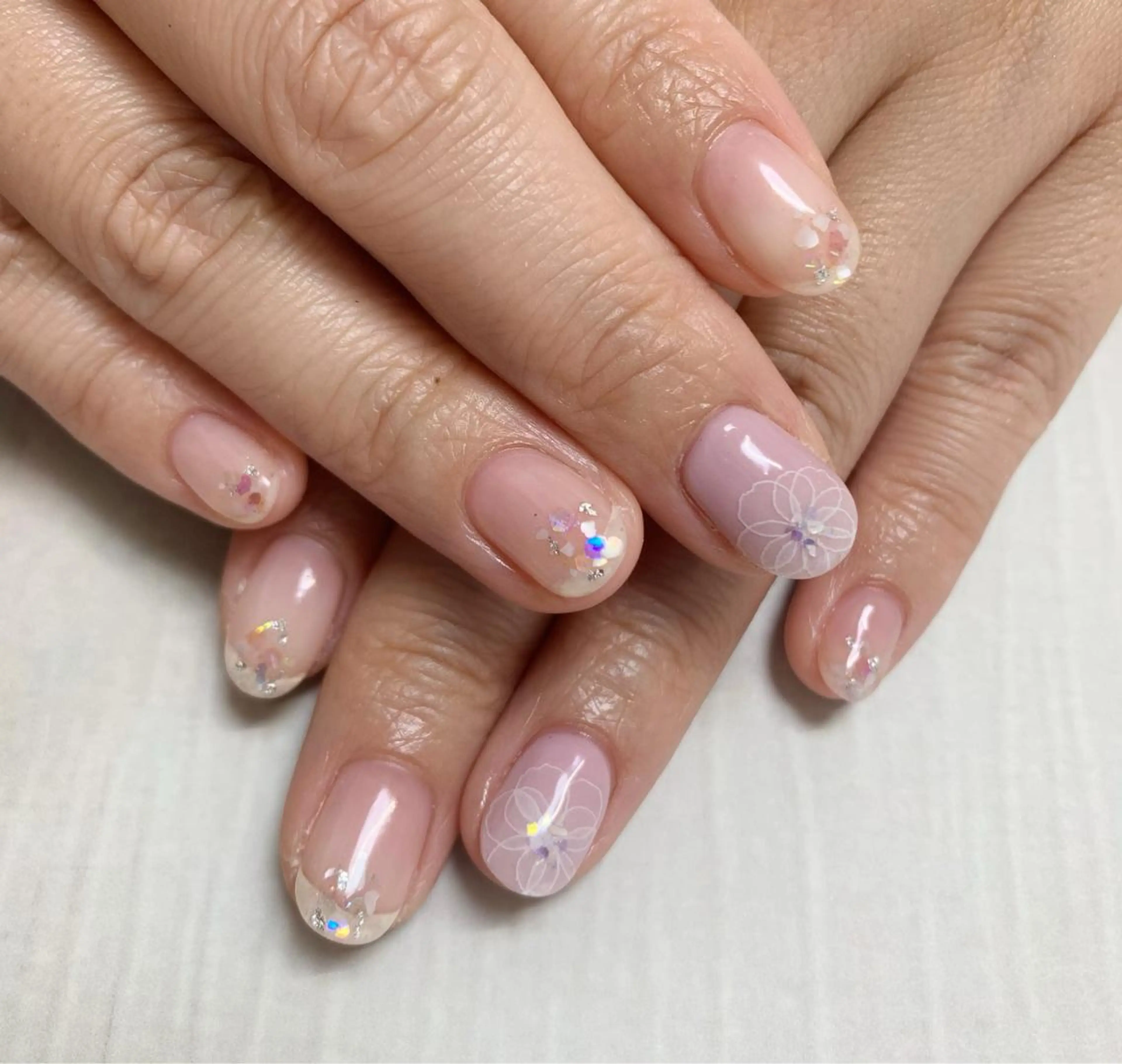 ネイル ハンドネイル nail salon en familleのネイルデザイン