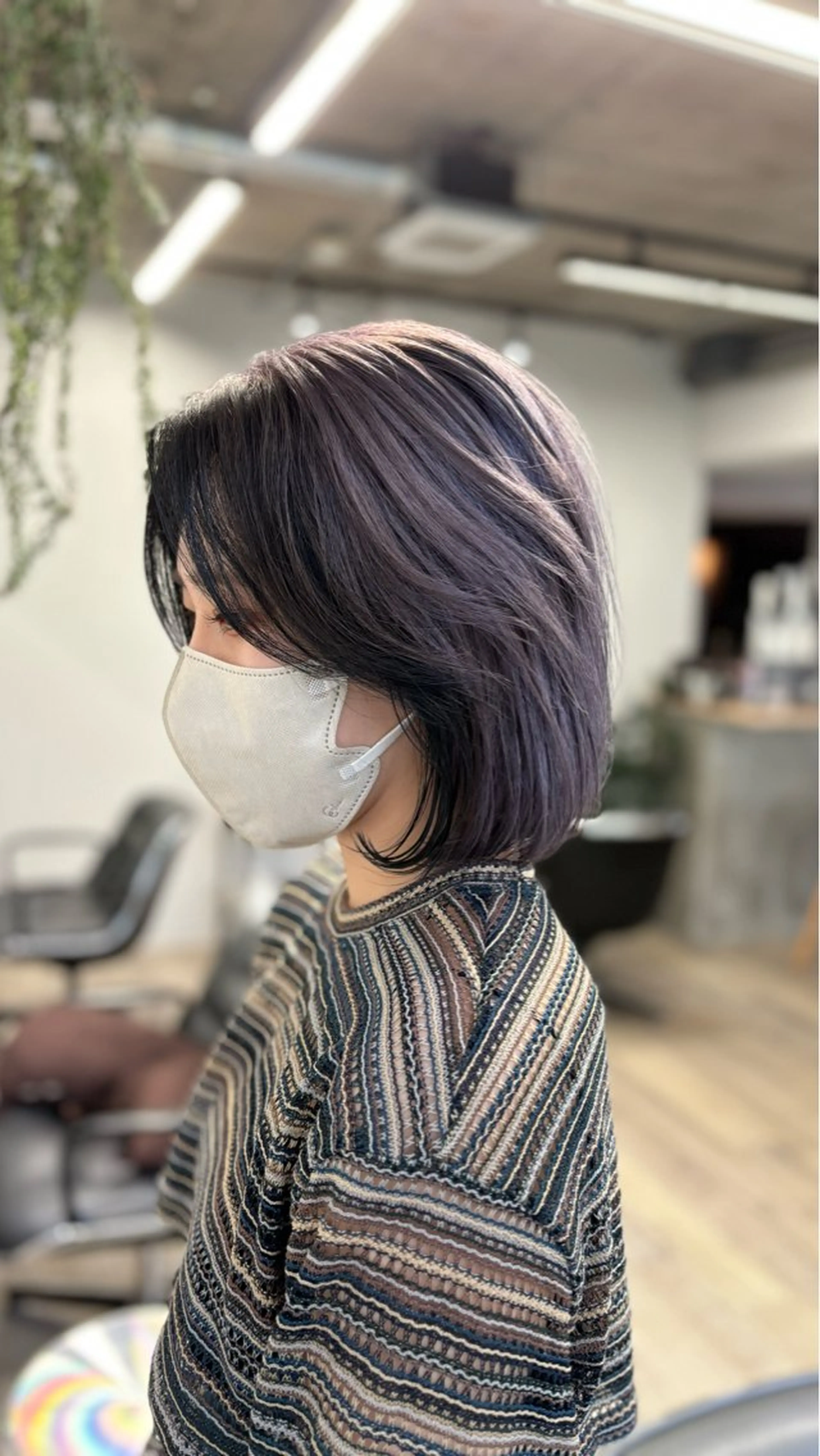 ショート カラー 髪質改善/縮毛矯正 /美髪カラー/こてのヘアスタイル