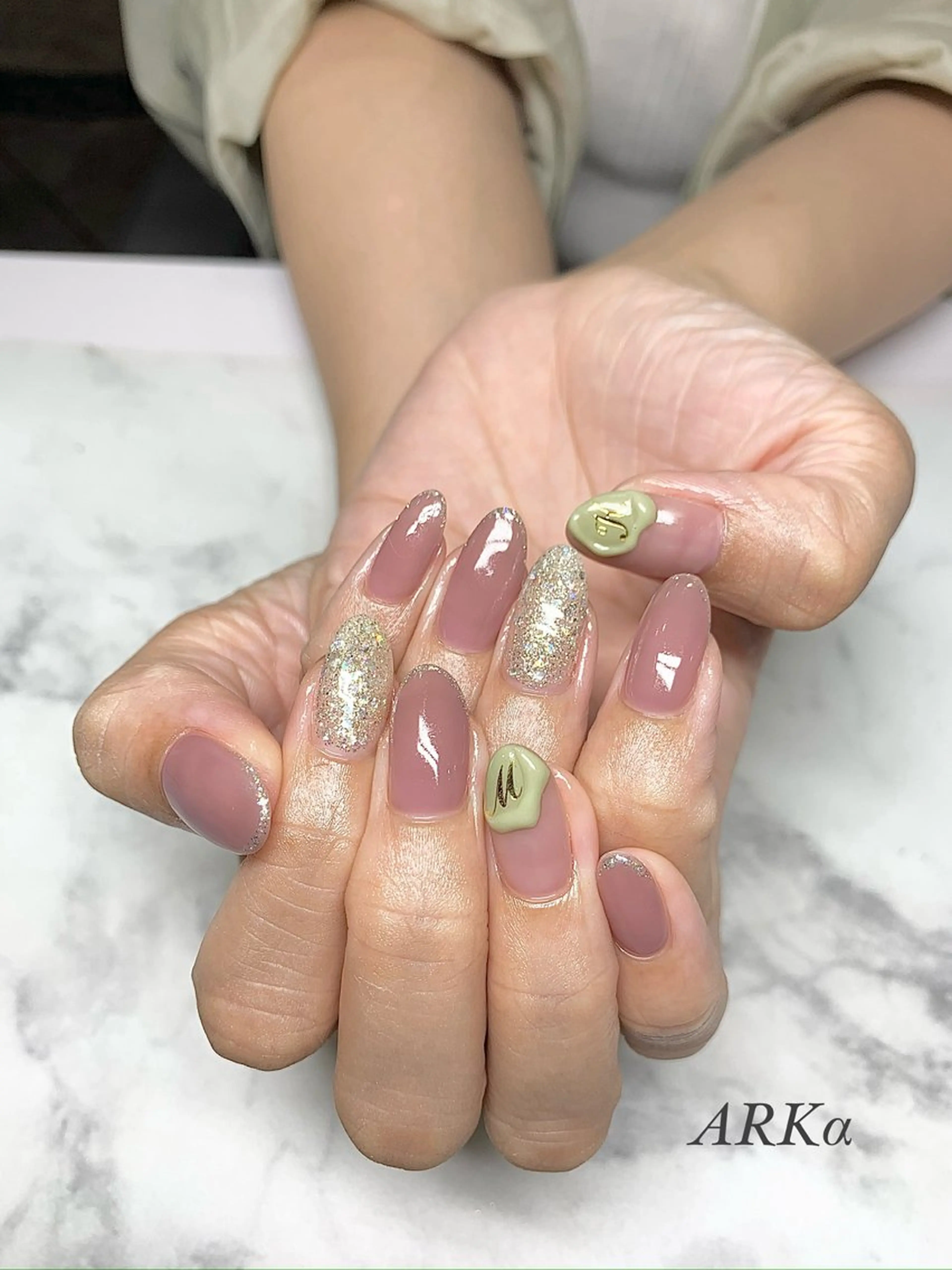 ネイル ハンドネイル Nailsalon ARKαのネイルデザイン