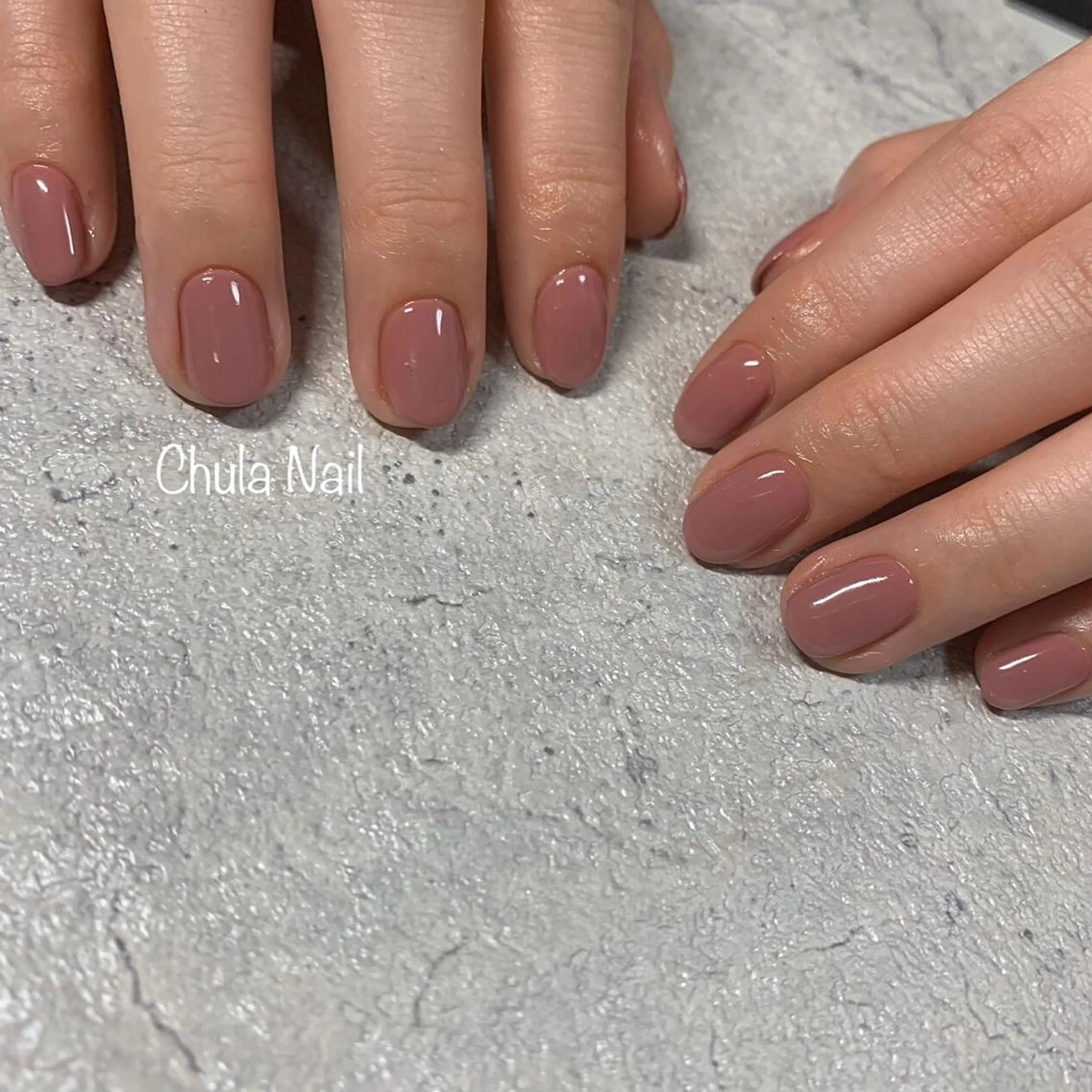 ネイル ピンク ハンドネイル ëmma nail_ by chulaのネイルデザイン