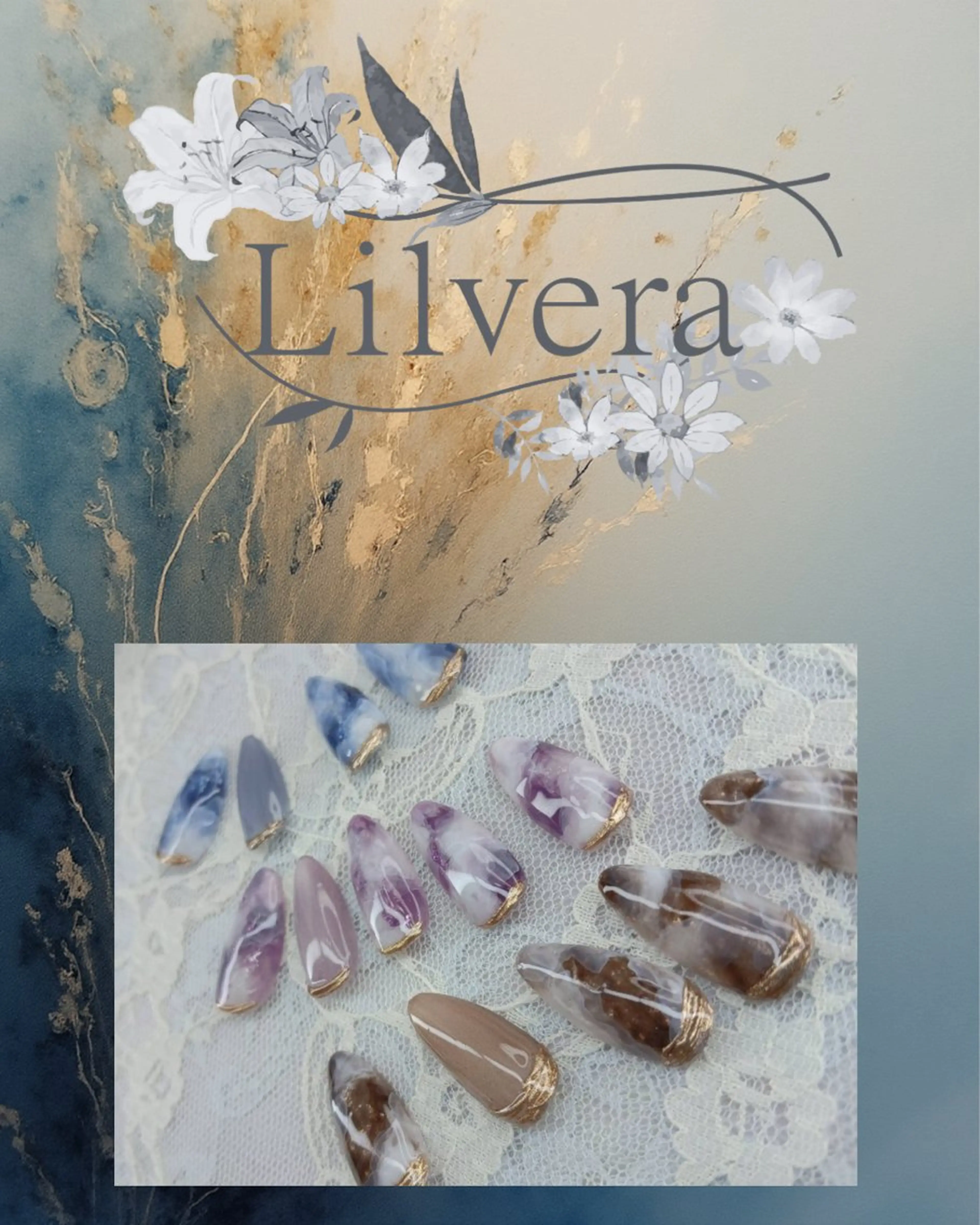 ネイル ハンドネイル Lilvera所属・中村 春菜のネイルデザイン