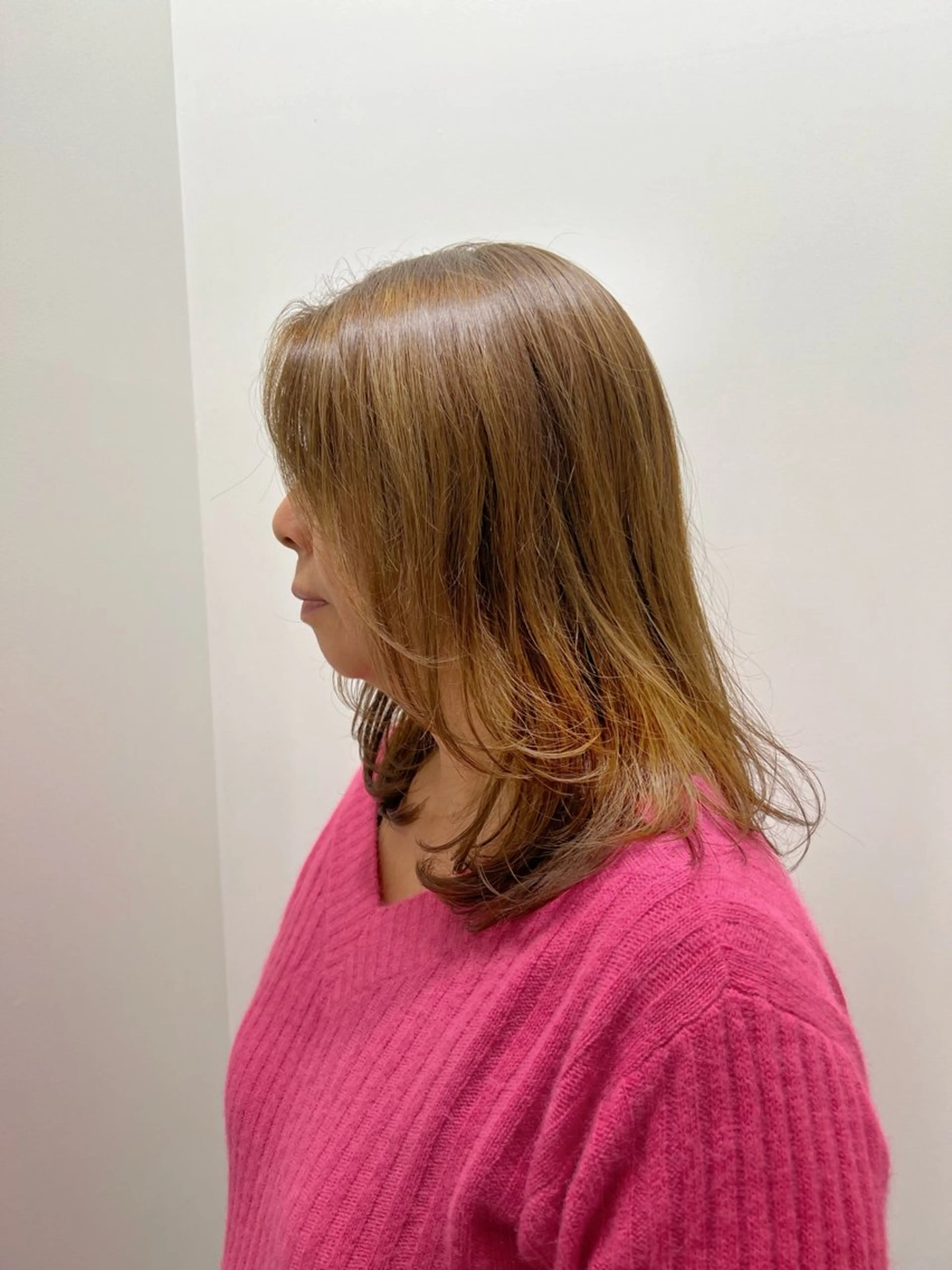 ロング カラー カコ/レイヤーカット ヘアアレンジのヘアスタイル