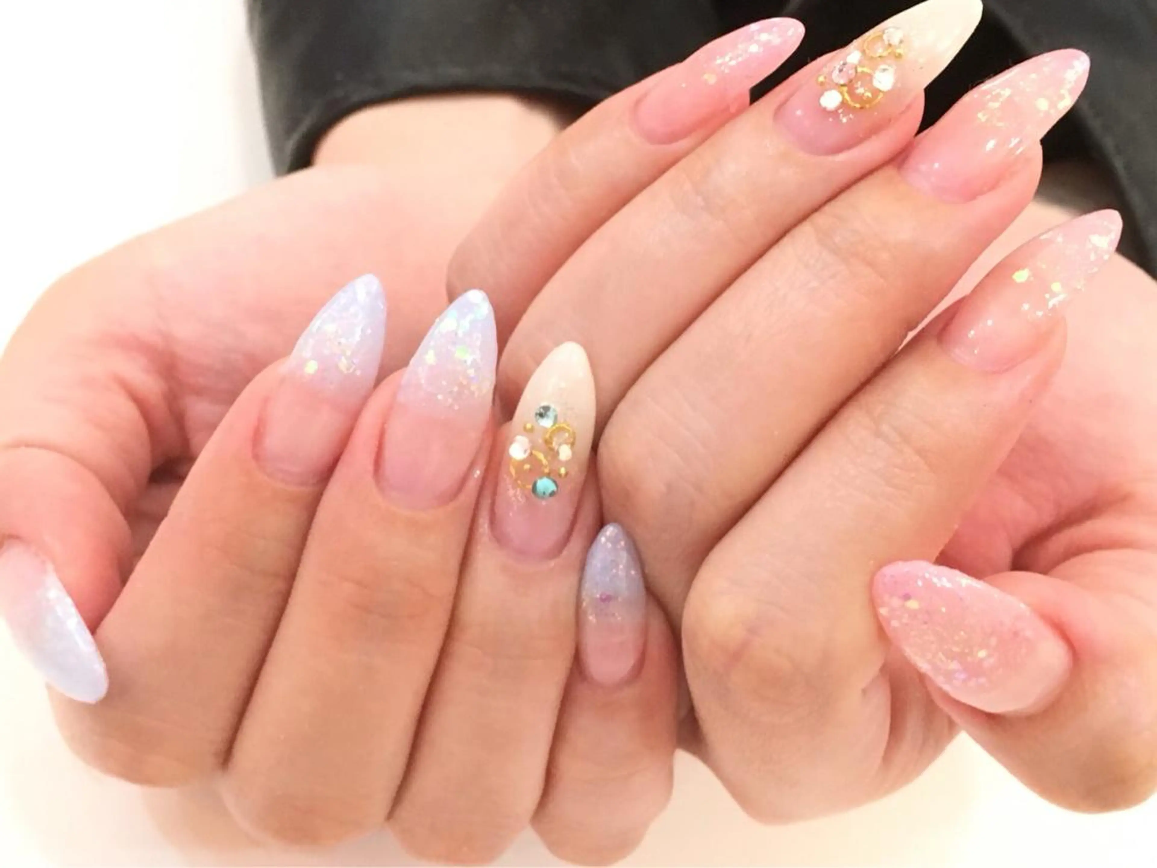 セミロング カラー メンズ キッズ ネイル アートネイル フットネイル ジェルネイル 持ち込み スカルプネイル NAILSGOGO shibuyaのネイルデザイン