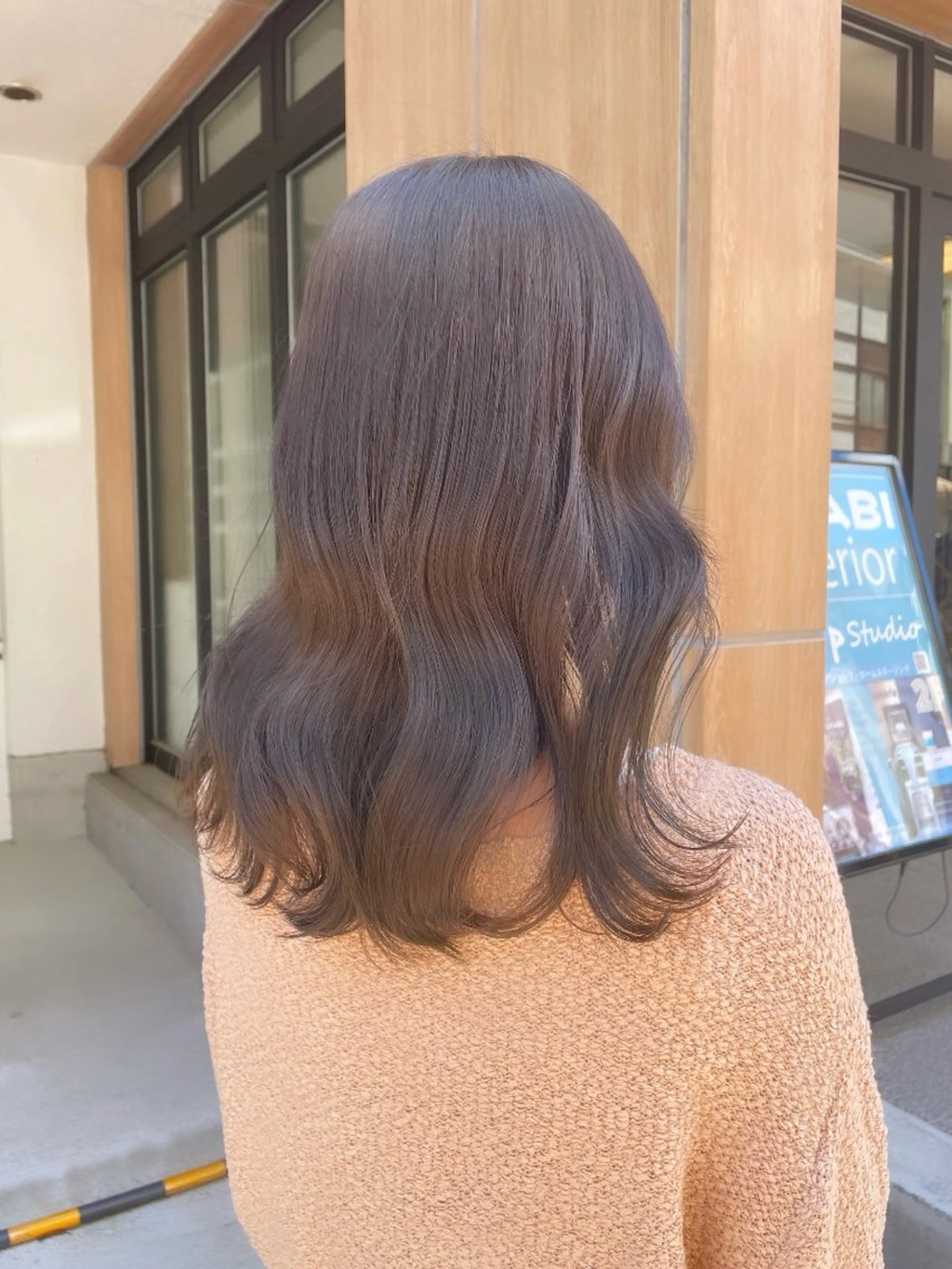 セミロング カット ヘアカラー トリートメント 仙台/艶髪/暗髪/ MIZUHOのヘアスタイル