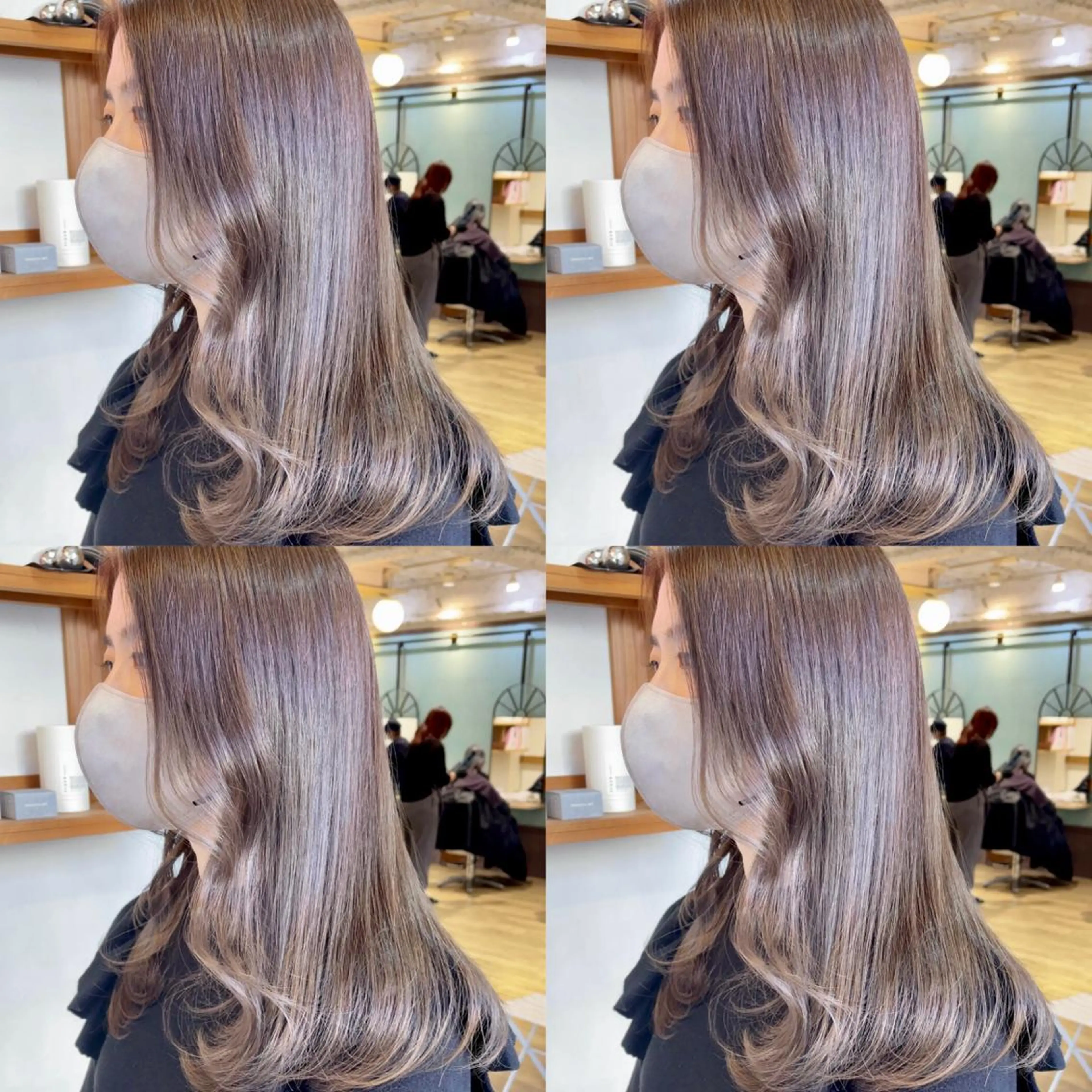 🌟人気No.1🌟透明感ノンダメージ髪質改善カラー × 似合わせ小顔カット × 高補修TRの写真