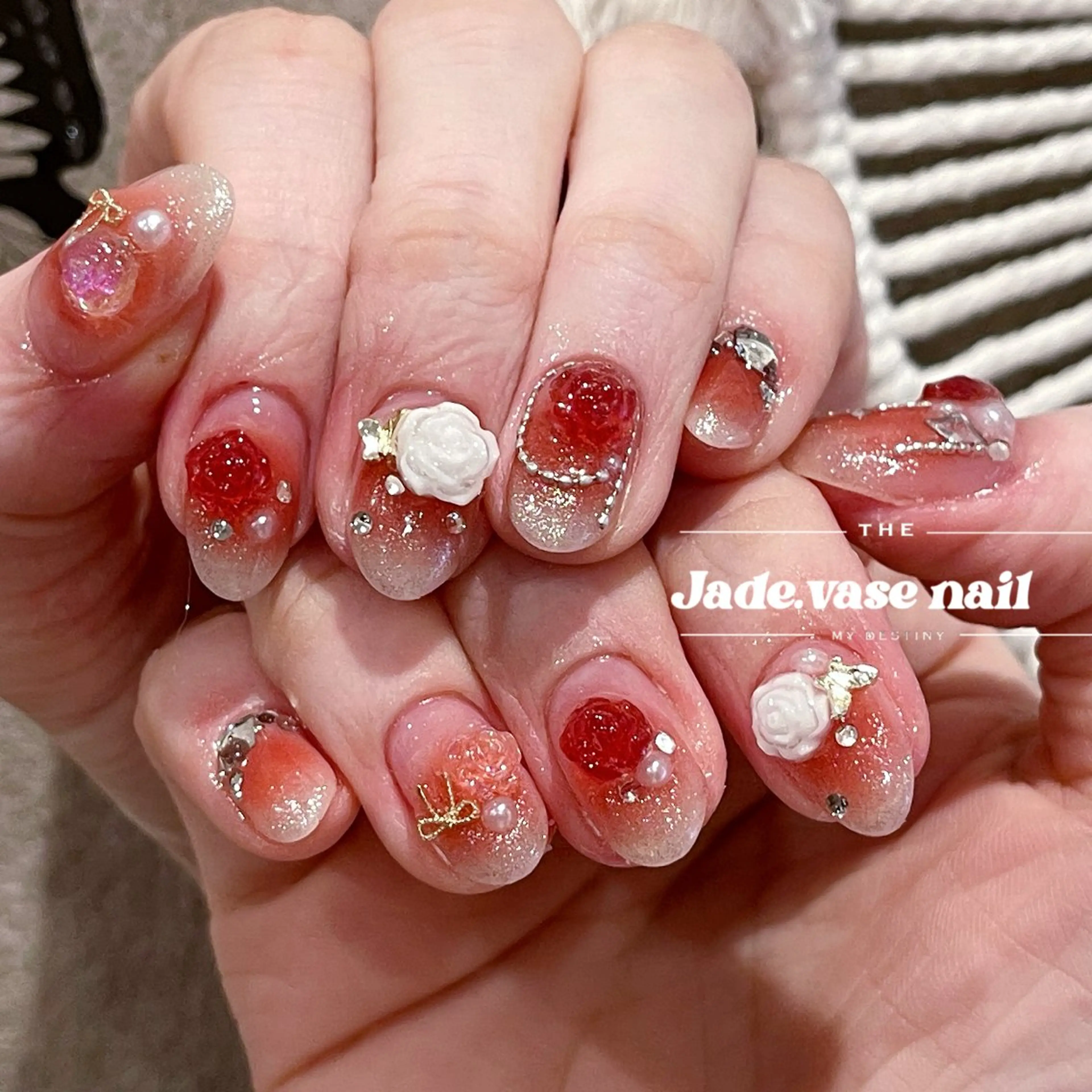 ネイル ハンドネイル ハンドケア ✰Jade.vase 银座のネイルデザイン