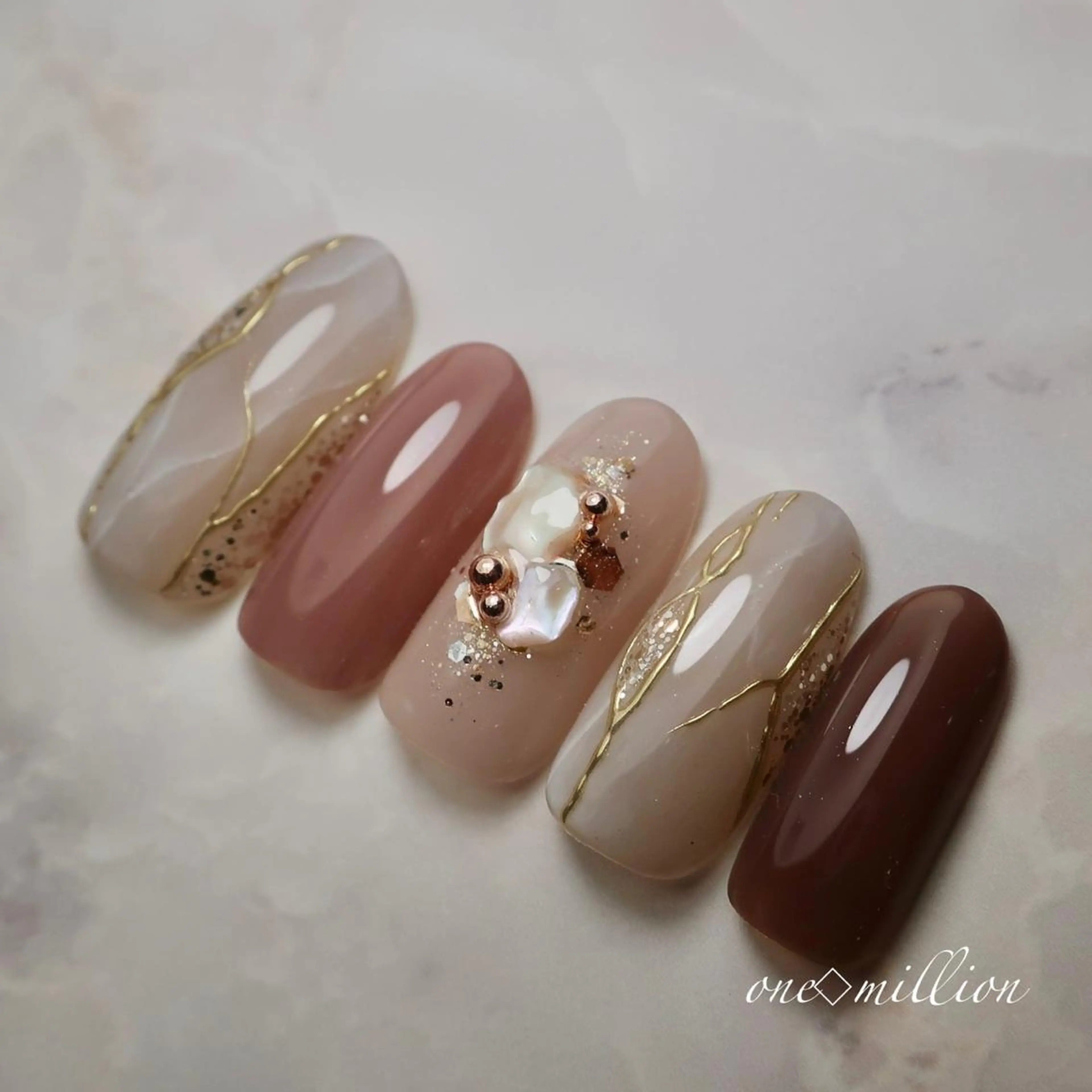 ネイル nail salon ワンミリオンのネイルデザイン