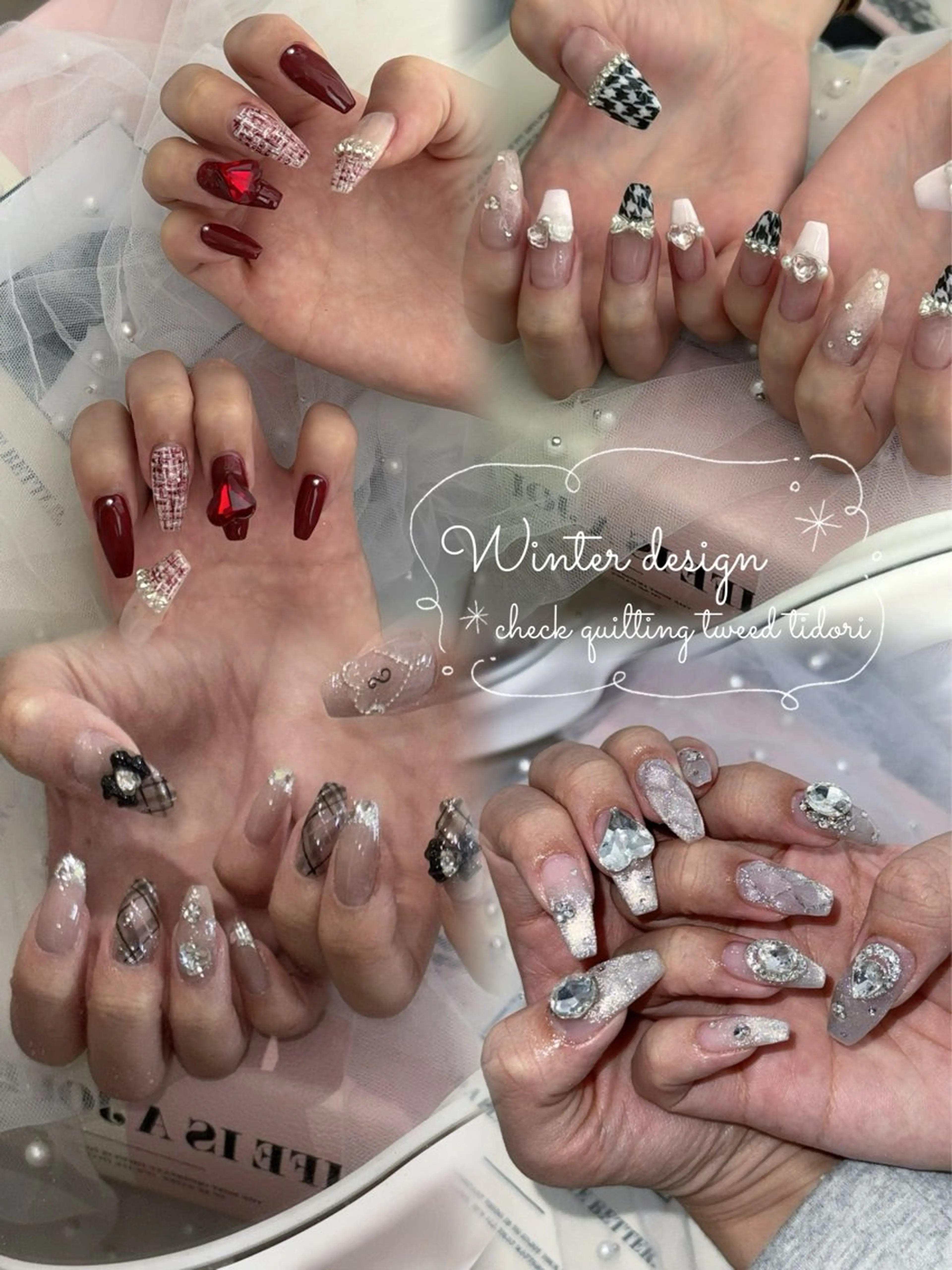 ネイル ハンドネイル ERINA ♥のネイルデザイン