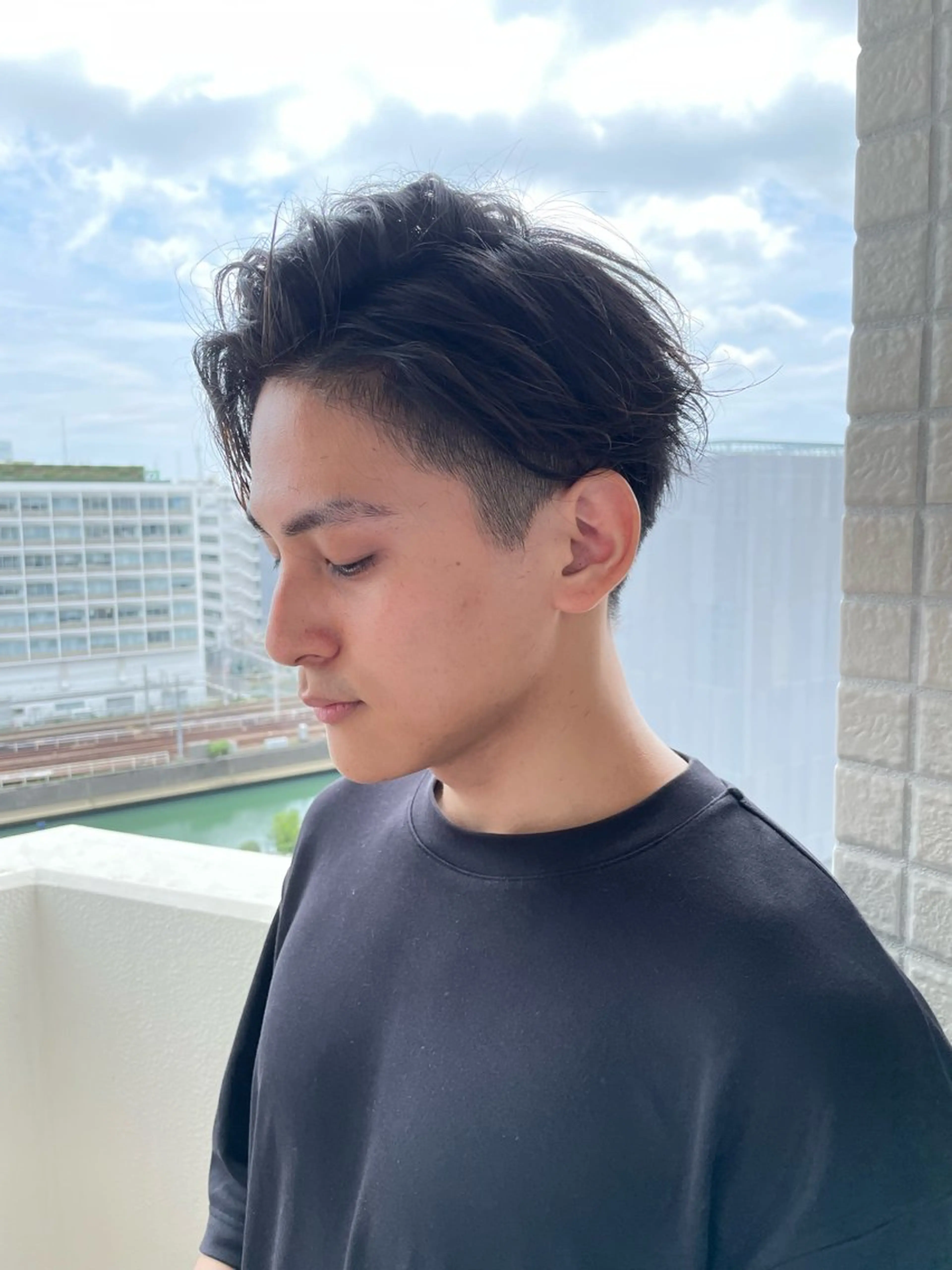 ショート メンズ カット ヘアセット メンズ特化 パーマ/オザワのヘアスタイル