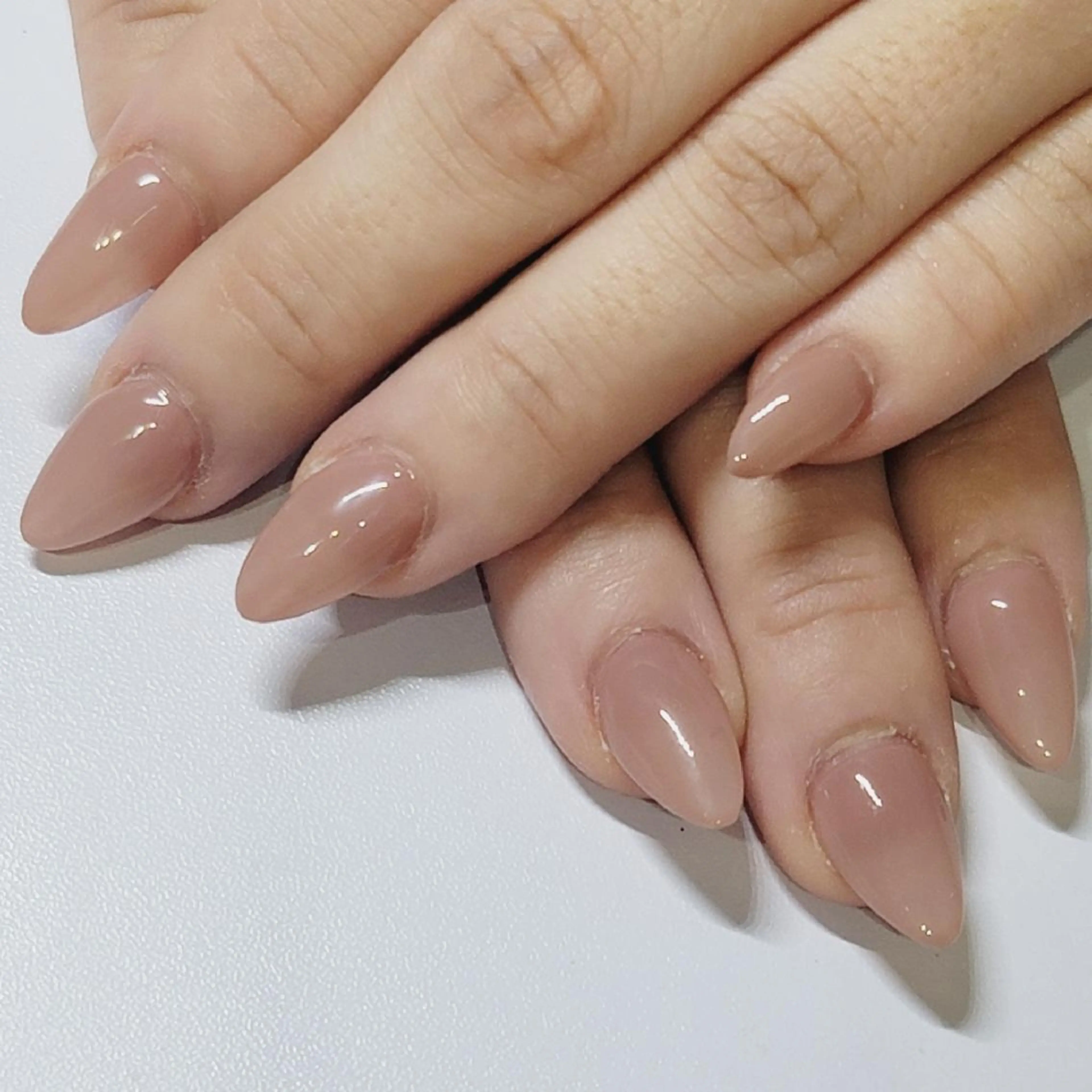 ネイル ワンカラーネイル ハンドネイル よしだ ひろきのネイルデザイン