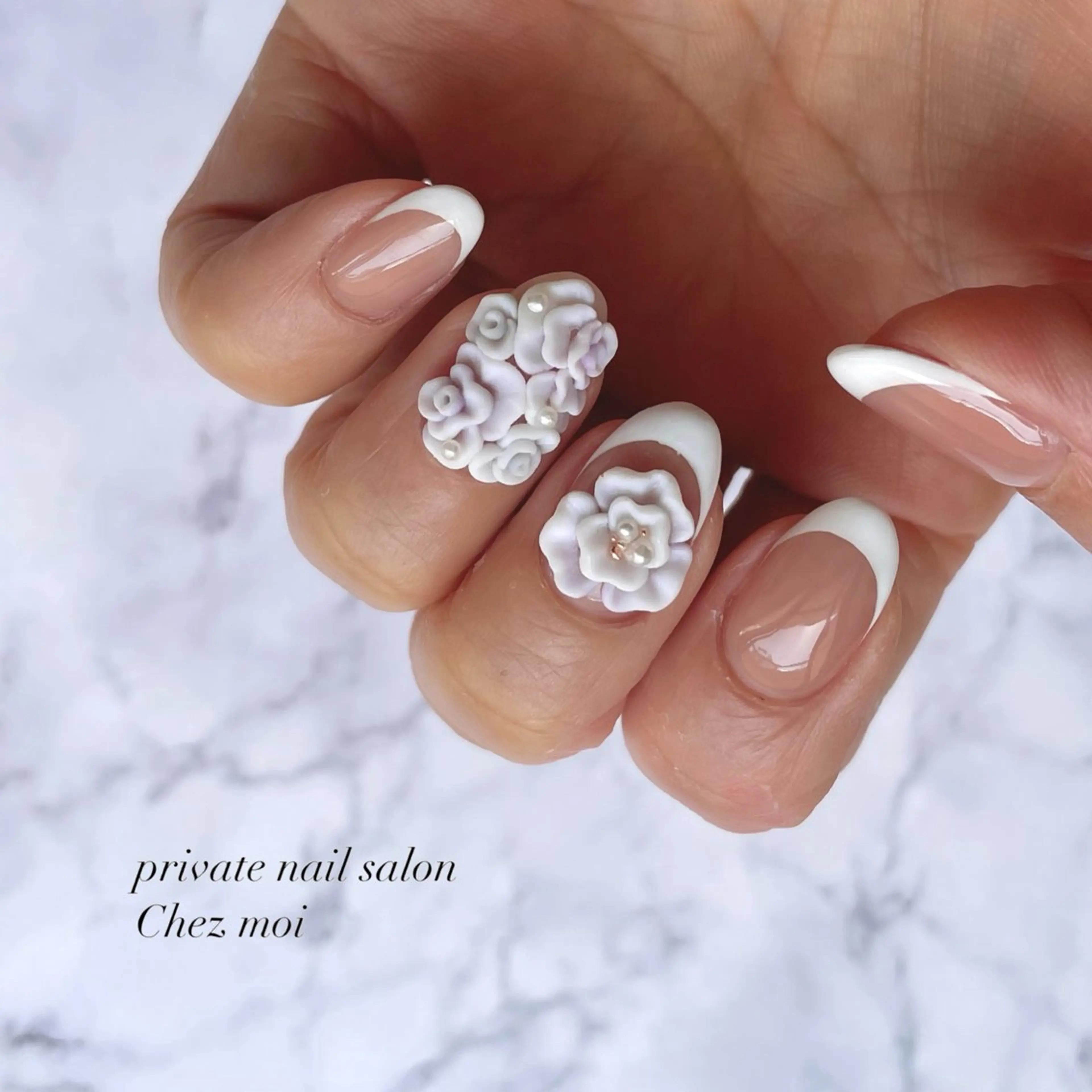 ネイル フラワーネイル KOMINE TOMOKOのネイルデザイン