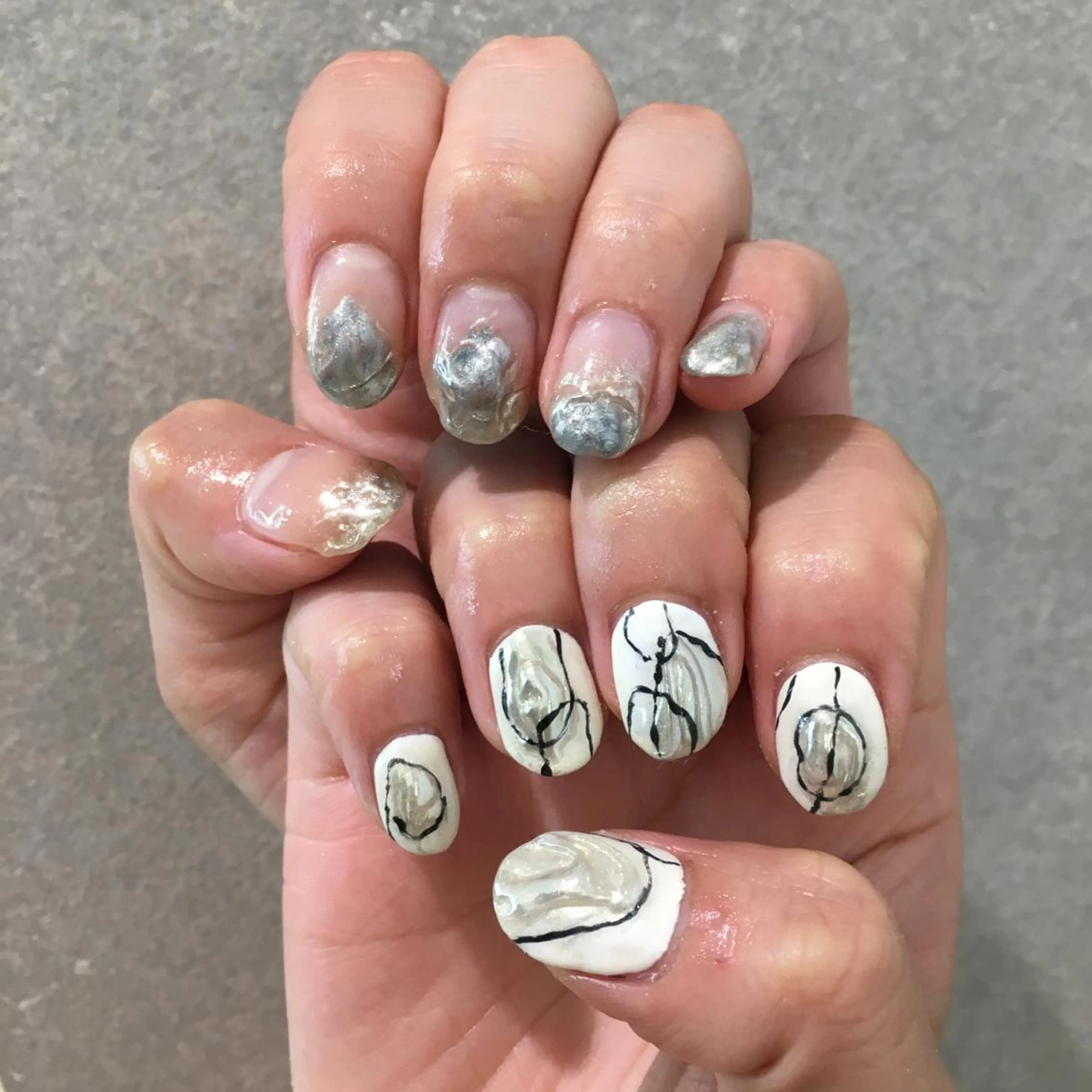 ネイル 【似合わせ提案】鈴木 舞のネイルデザイン