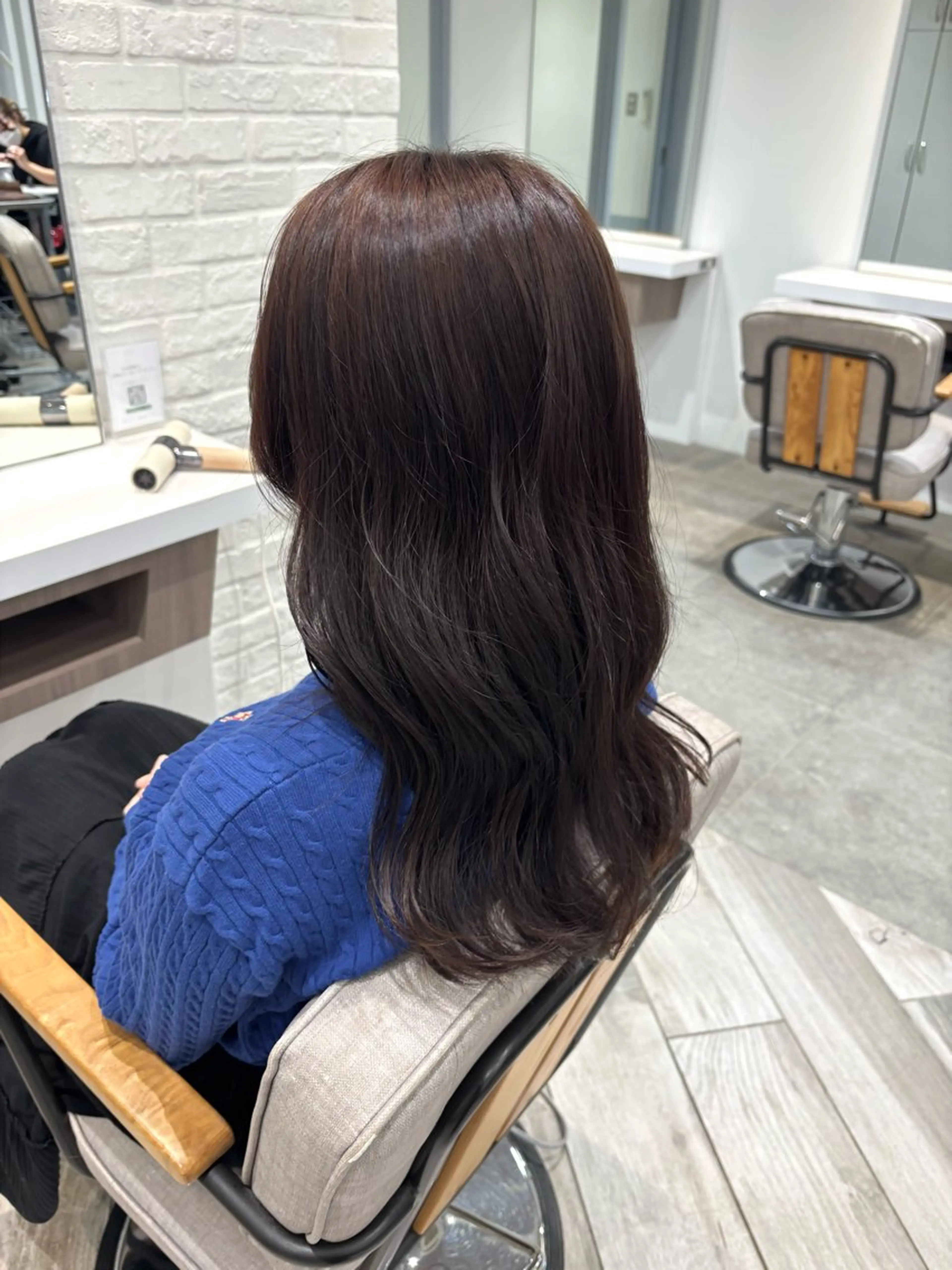 セミロング カラー ヘアカラー RYO🤎 熊谷/籠原/深谷のヘアスタイル